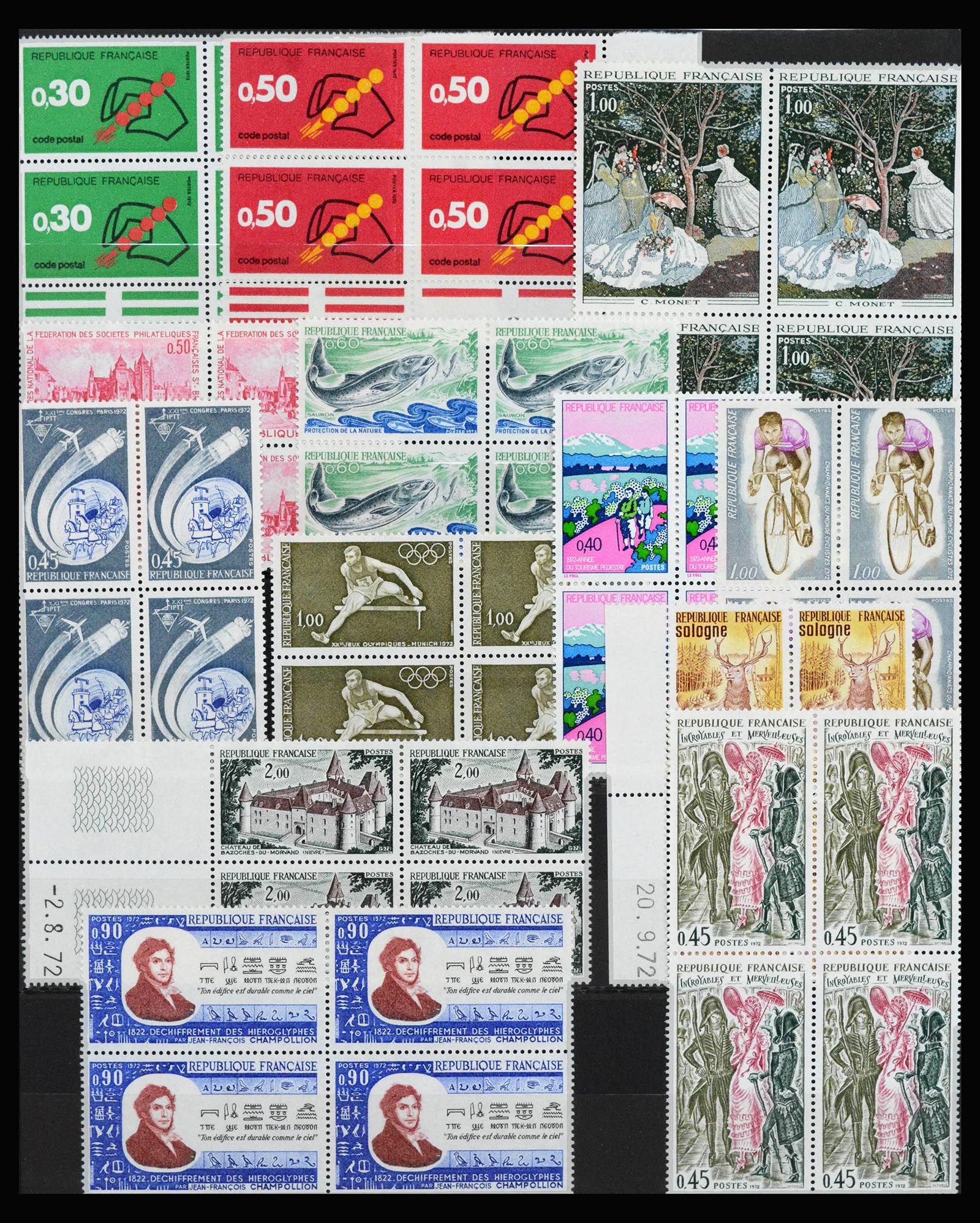 39125 0011 - Stamp collection 39125 France 1849-2021.