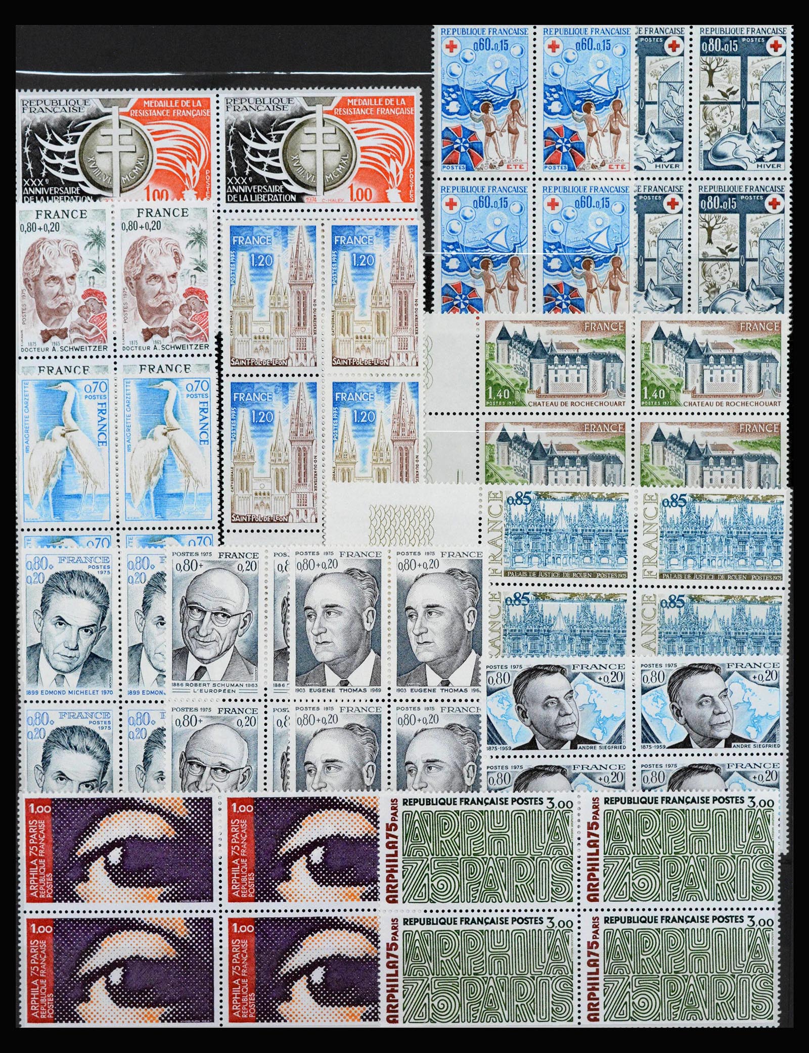 39125 0019 - Stamp collection 39125 France 1849-2021.