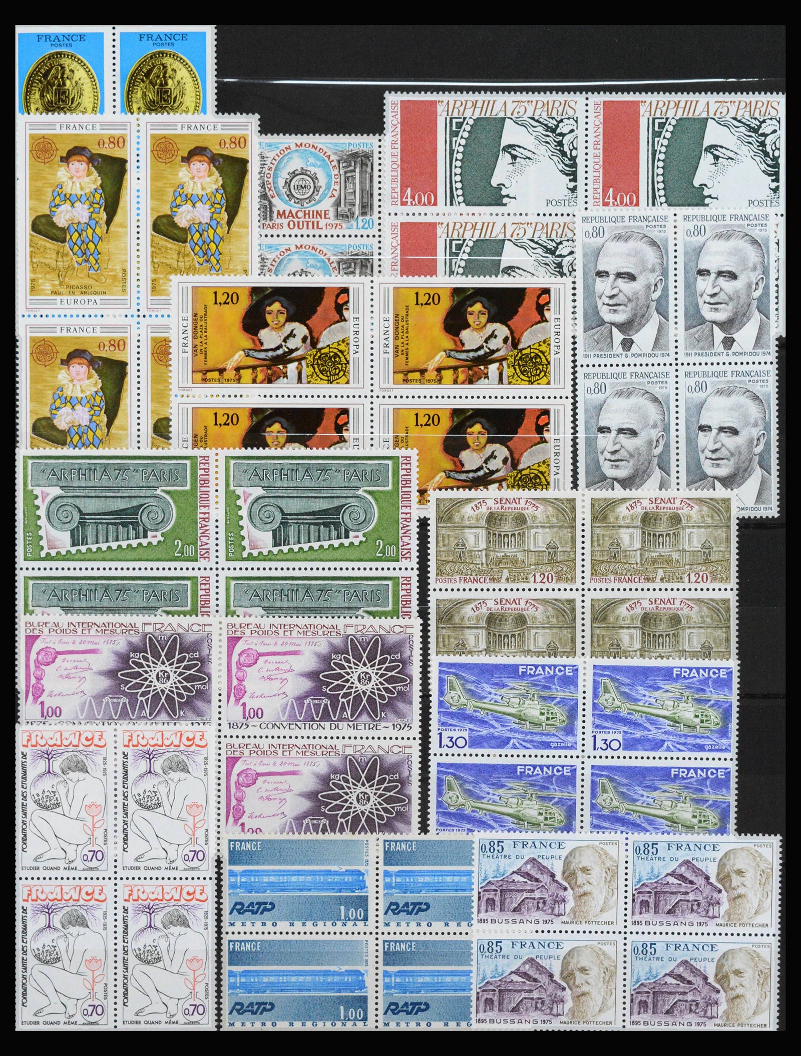 39125 0020 - Stamp collection 39125 France 1849-2021.