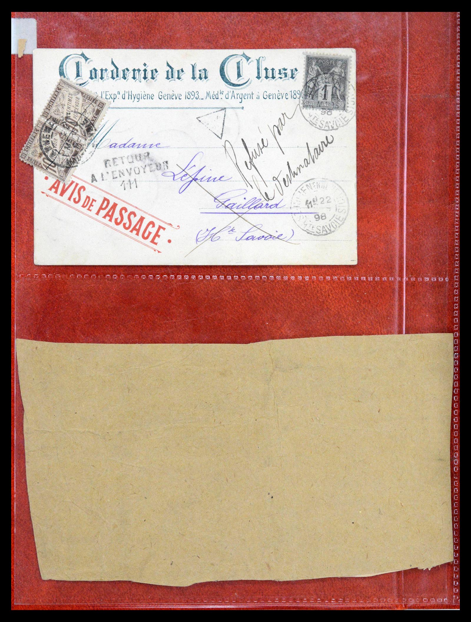 39126 0002 - Stamp collection 39126 World covers and cards 1860-1960.