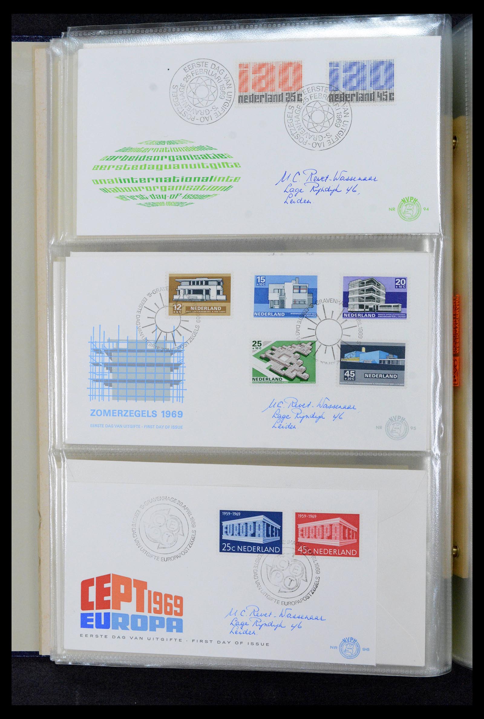 39132 0024 - Postzegelverzameling 39132 Nederland FDC's 1963-2017.