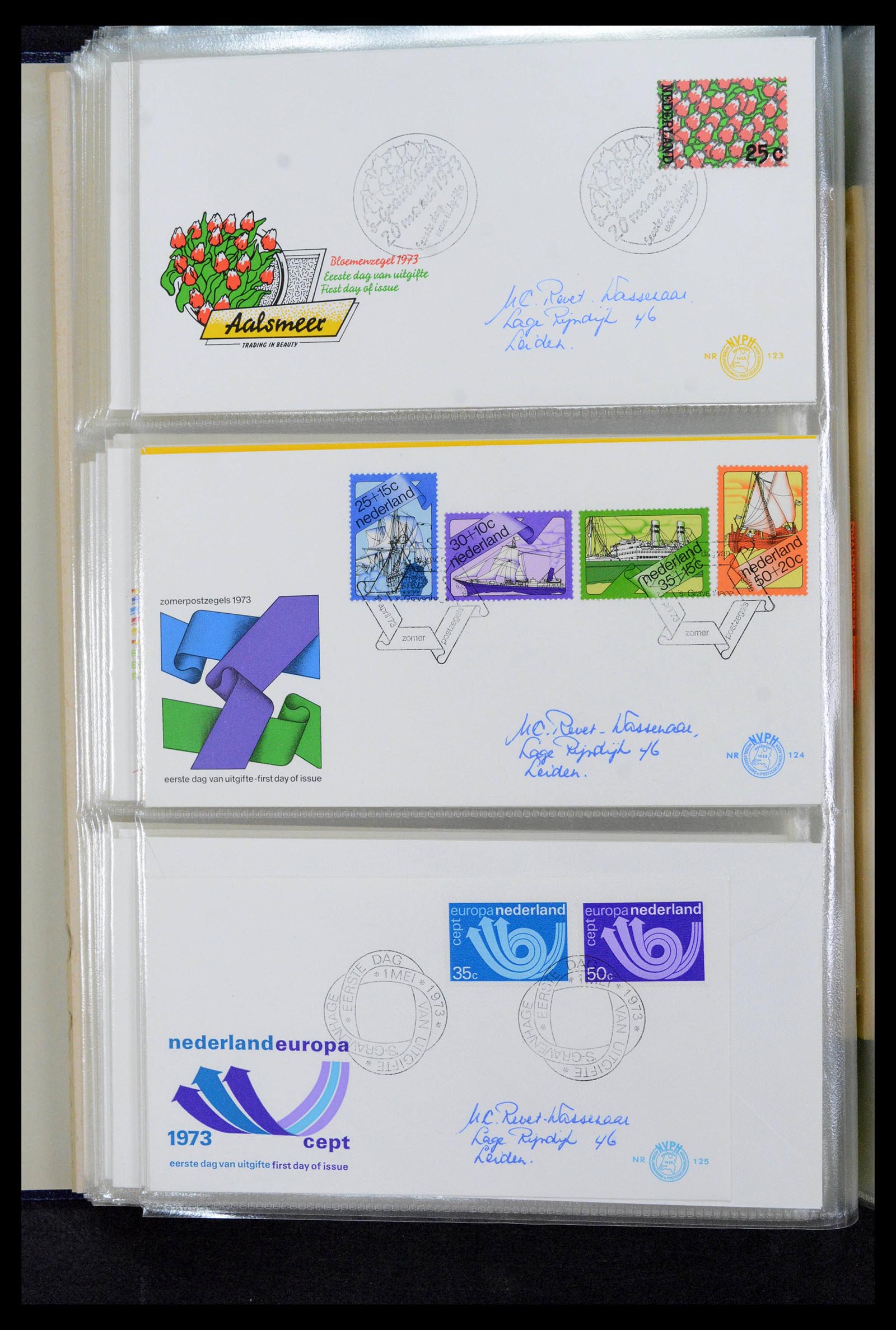 39132 0034 - Postzegelverzameling 39132 Nederland FDC's 1963-2017.