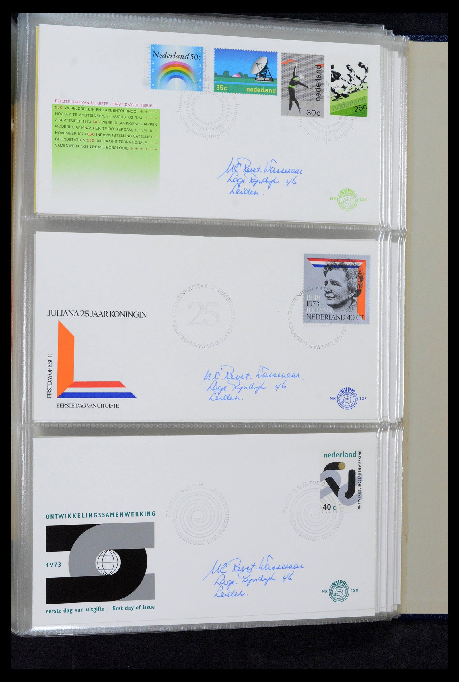 39132 0035 - Postzegelverzameling 39132 Nederland FDC's 1963-2017.