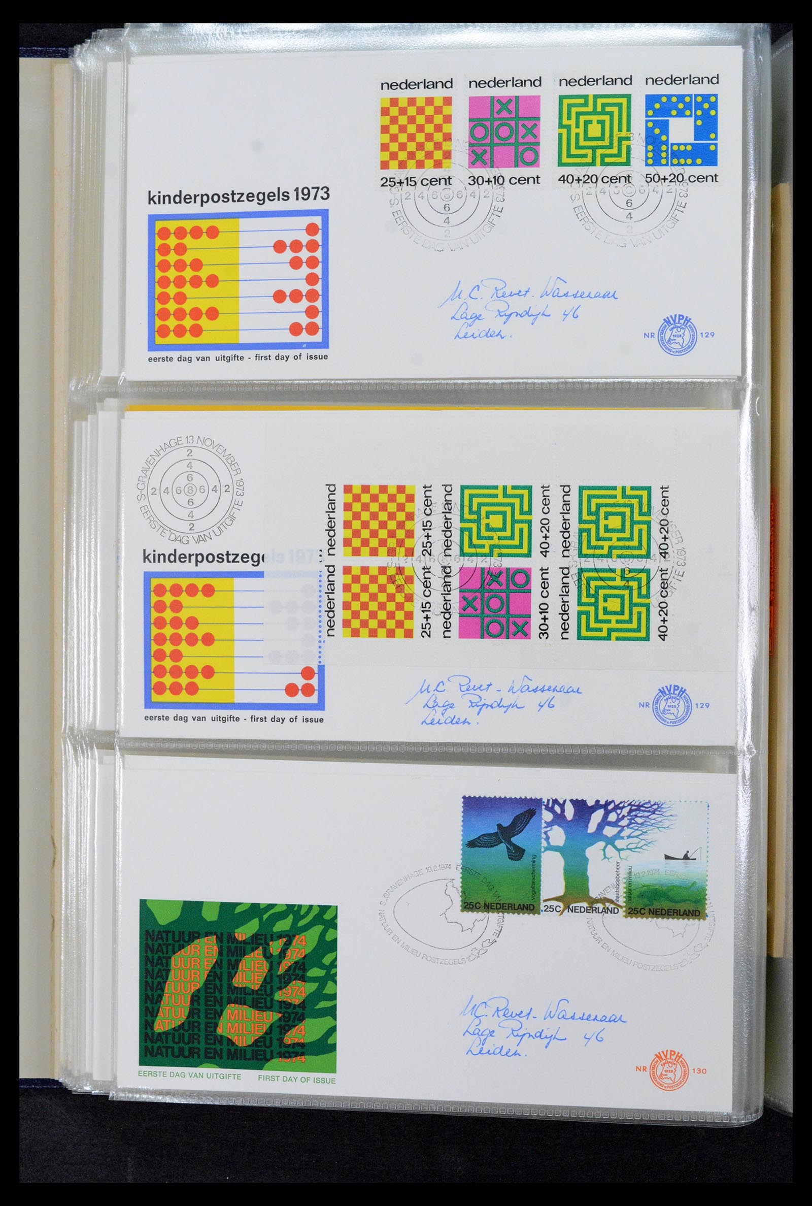 39132 0036 - Postzegelverzameling 39132 Nederland FDC's 1963-2017.