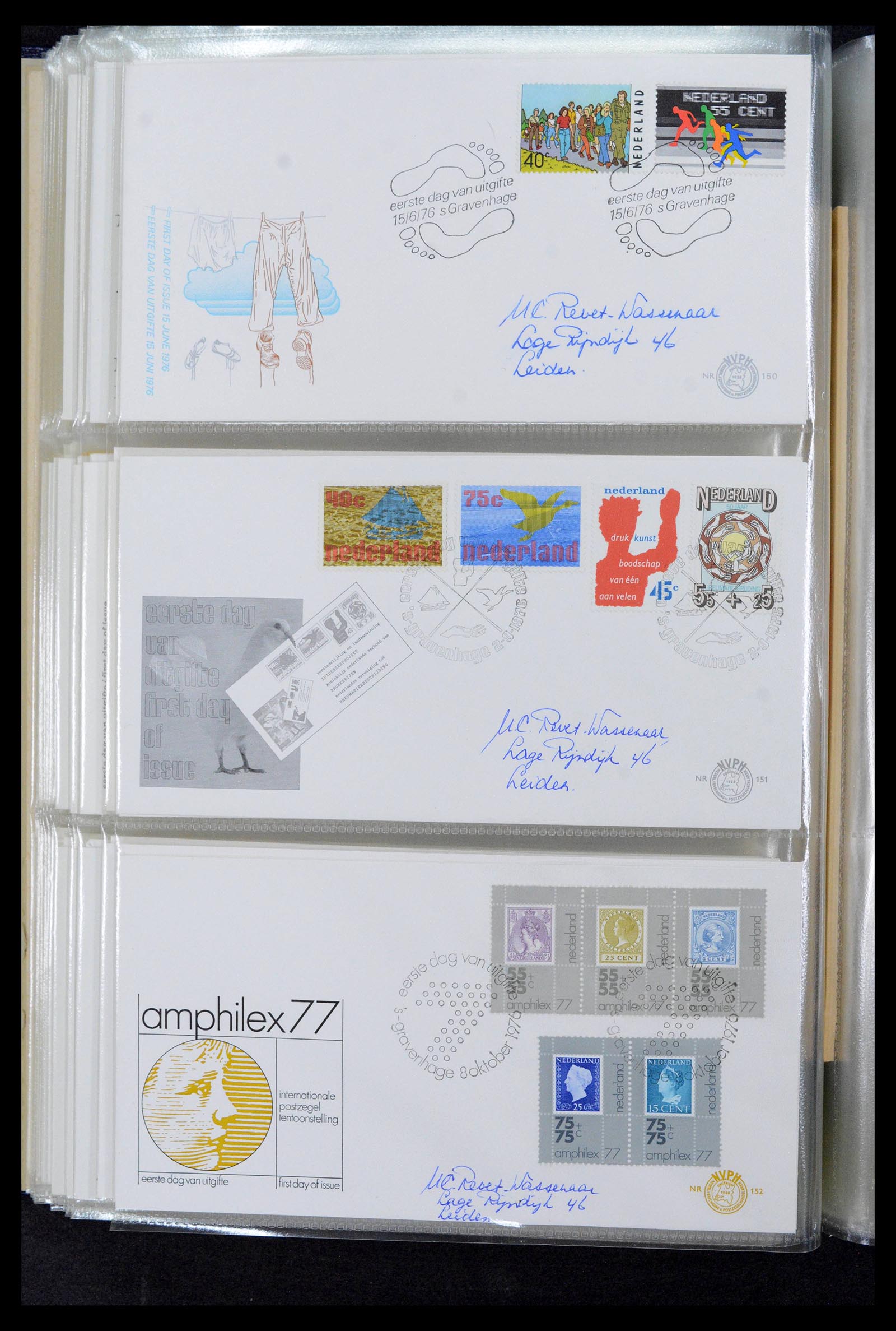 39132 0044 - Postzegelverzameling 39132 Nederland FDC's 1963-2017.