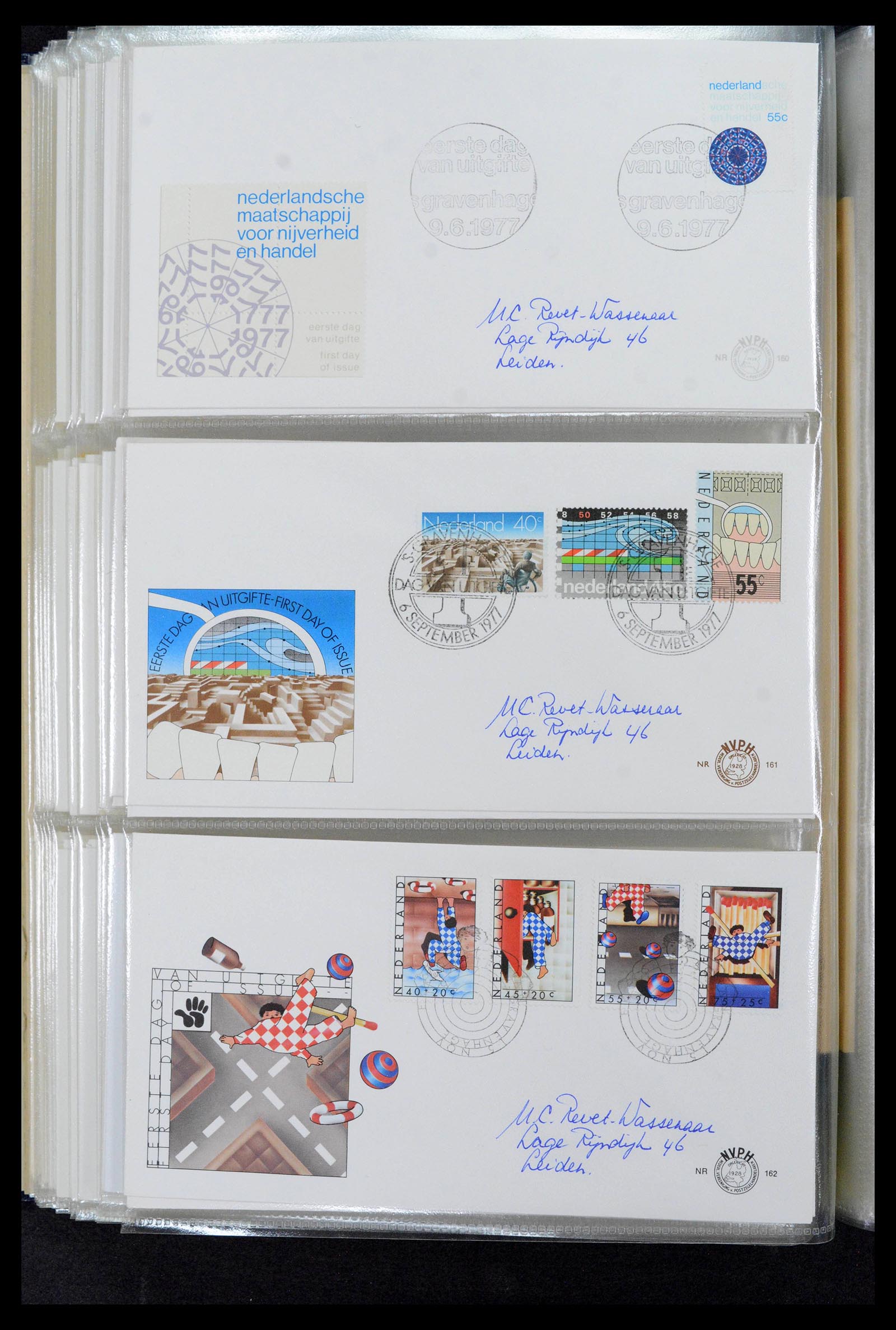 39132 0048 - Postzegelverzameling 39132 Nederland FDC's 1963-2017.