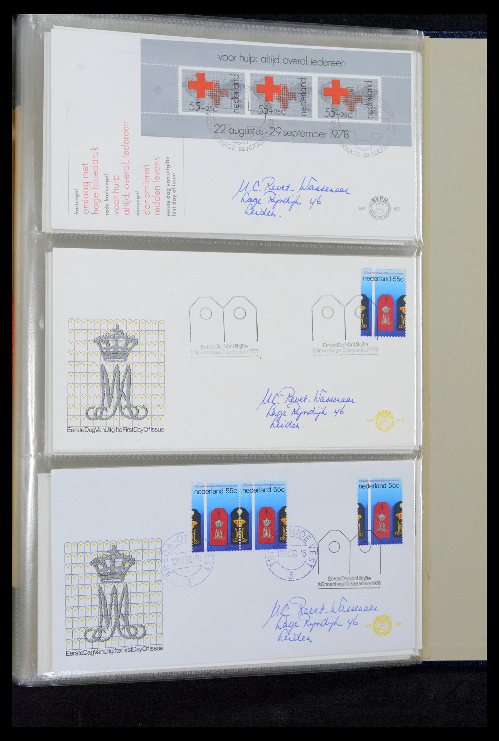 39132 0051 - Postzegelverzameling 39132 Nederland FDC's 1963-2017.