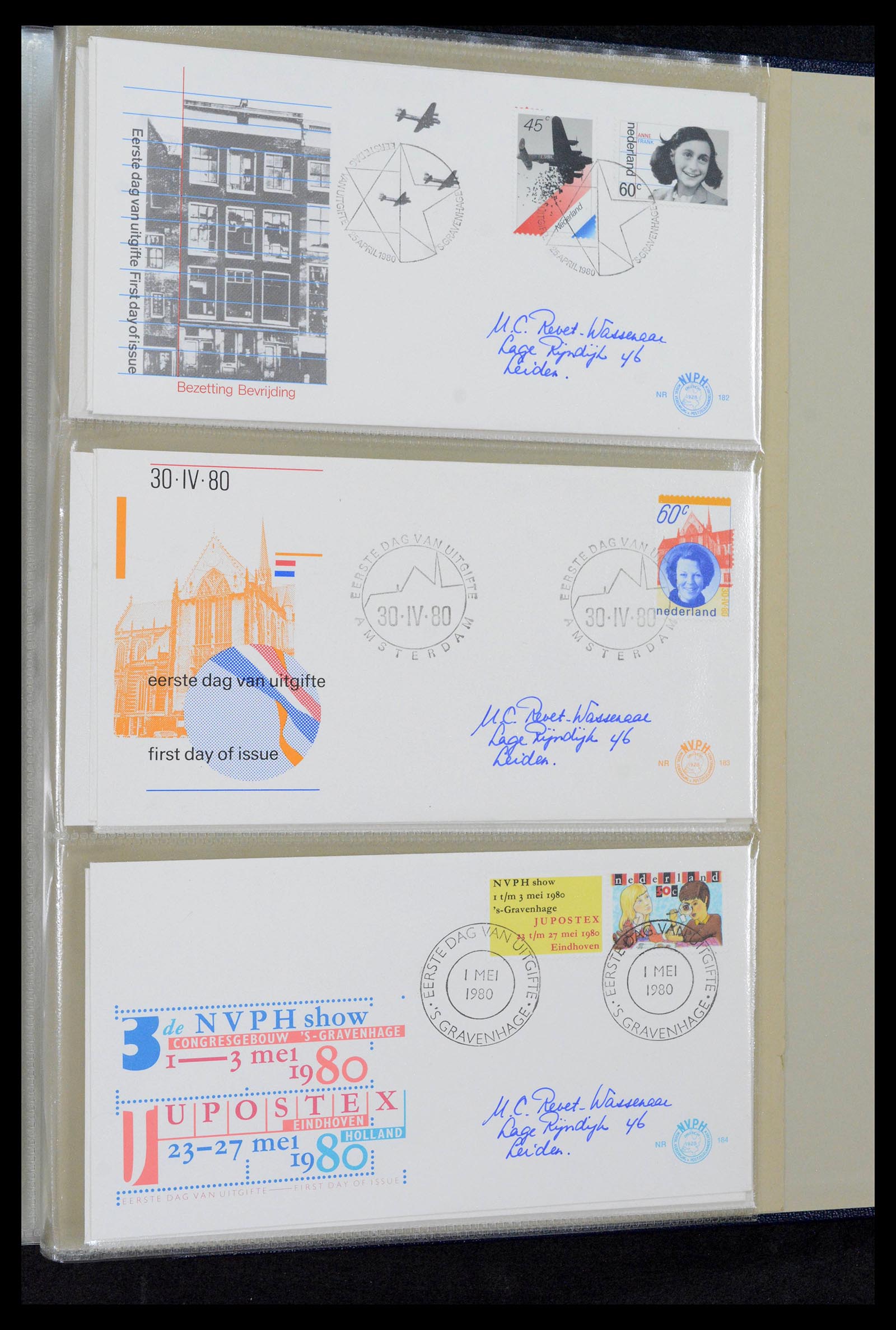 39132 0057 - Postzegelverzameling 39132 Nederland FDC's 1963-2017.