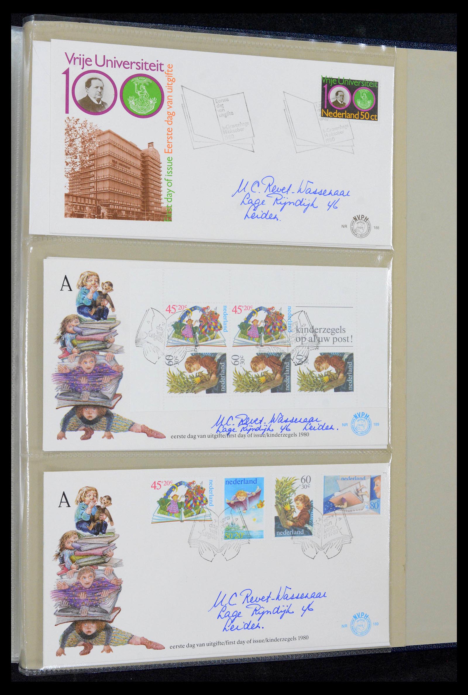 39132 0059 - Postzegelverzameling 39132 Nederland FDC's 1963-2017.