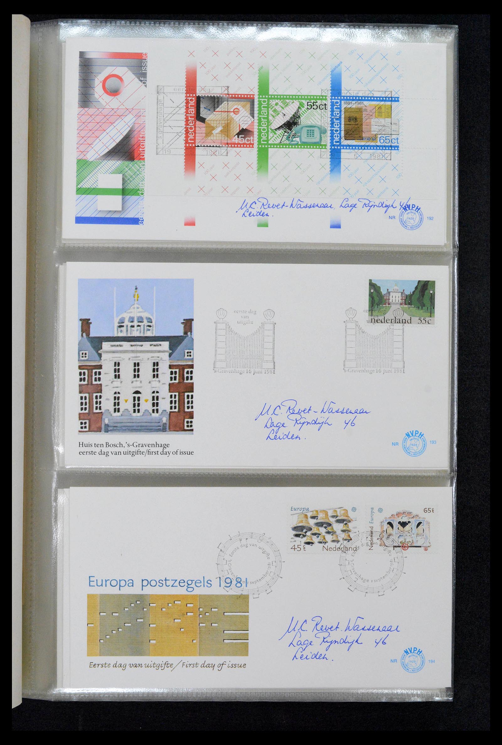 39132 0061 - Postzegelverzameling 39132 Nederland FDC's 1963-2017.