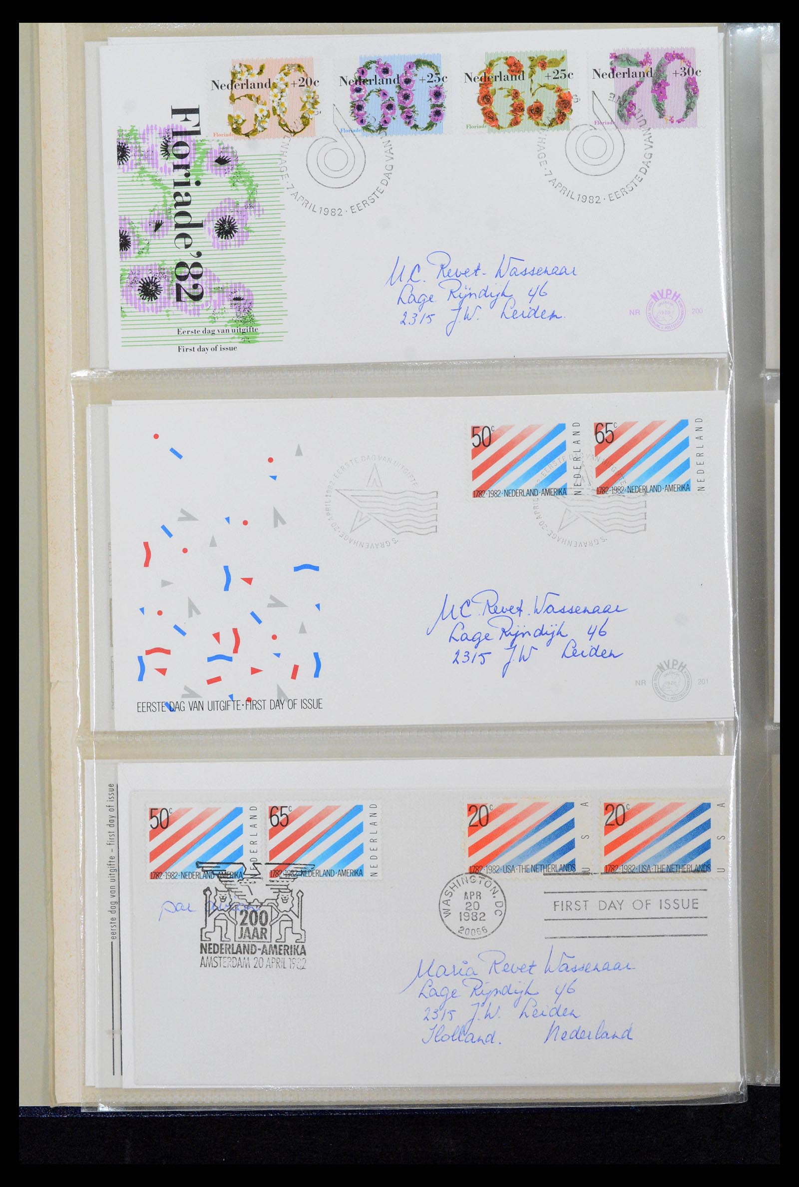 39132 0064 - Postzegelverzameling 39132 Nederland FDC's 1963-2017.