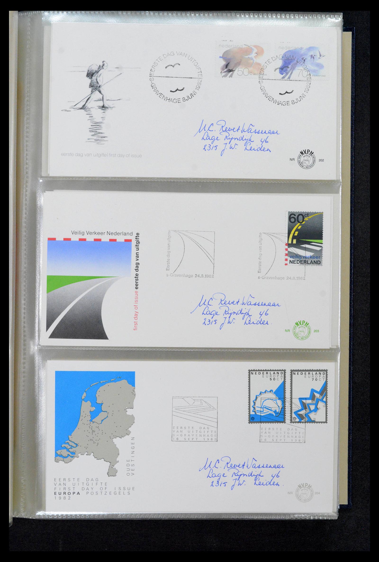 39132 0065 - Postzegelverzameling 39132 Nederland FDC's 1963-2017.