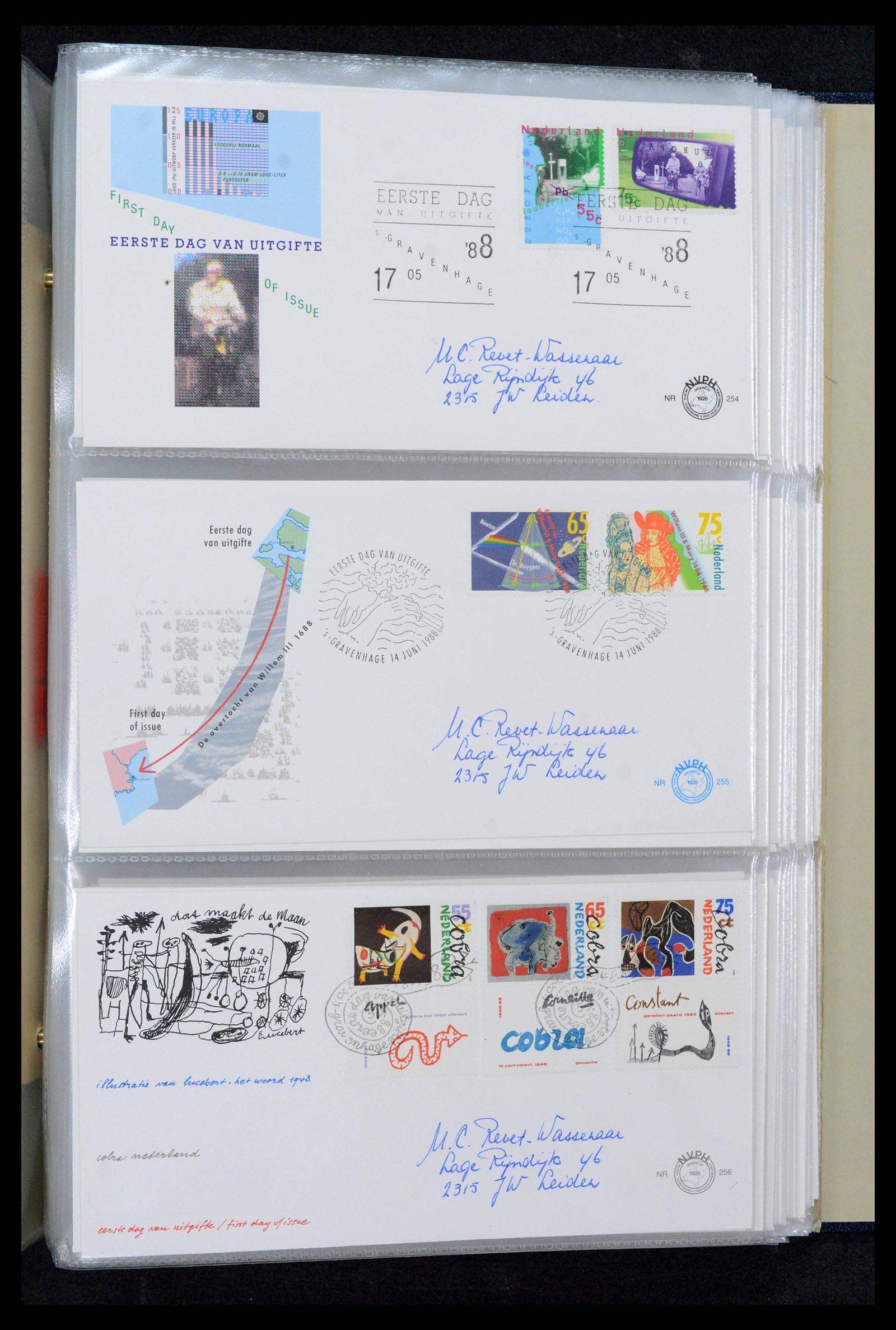 39132 0087 - Postzegelverzameling 39132 Nederland FDC's 1963-2017.