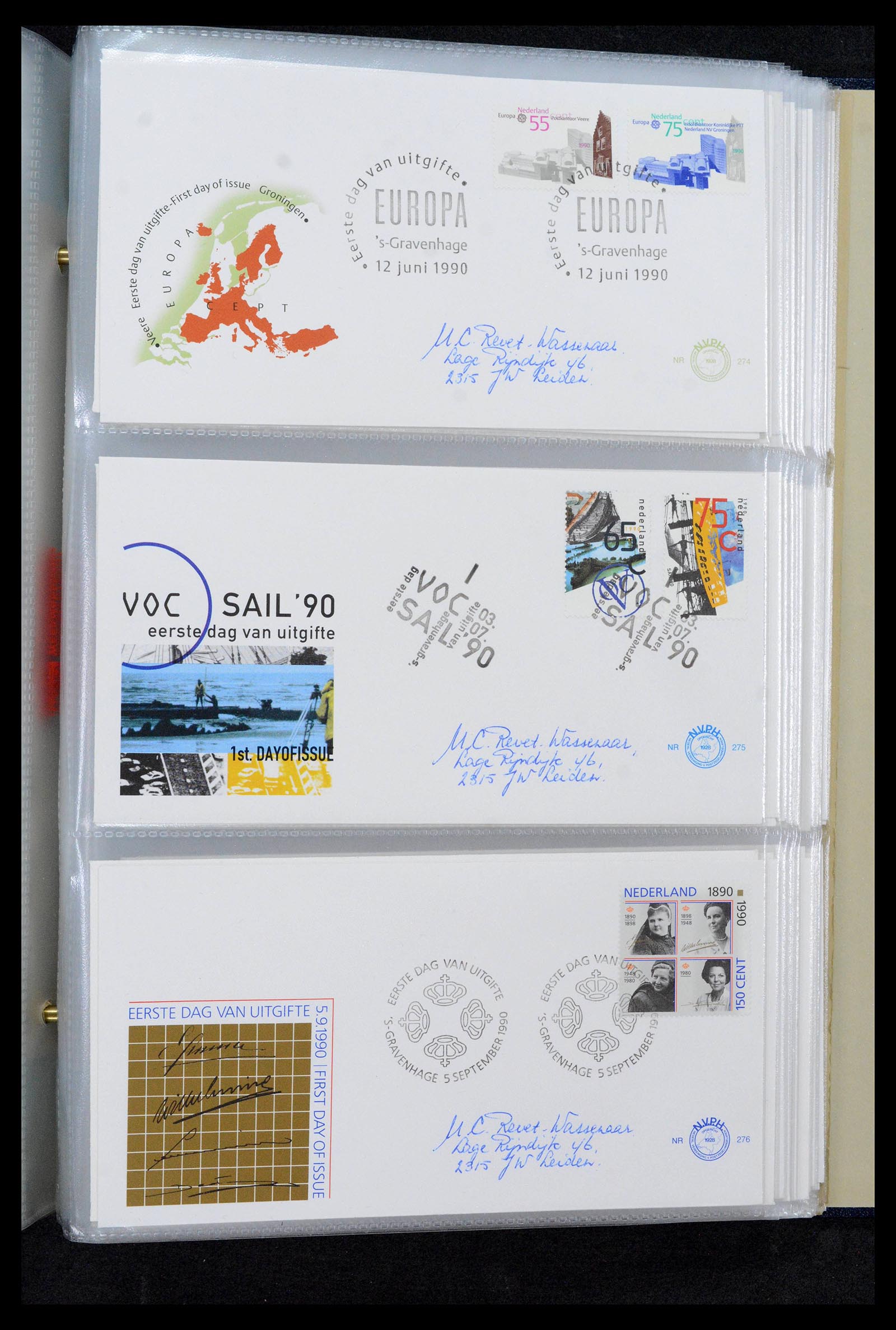 39132 0095 - Postzegelverzameling 39132 Nederland FDC's 1963-2017.