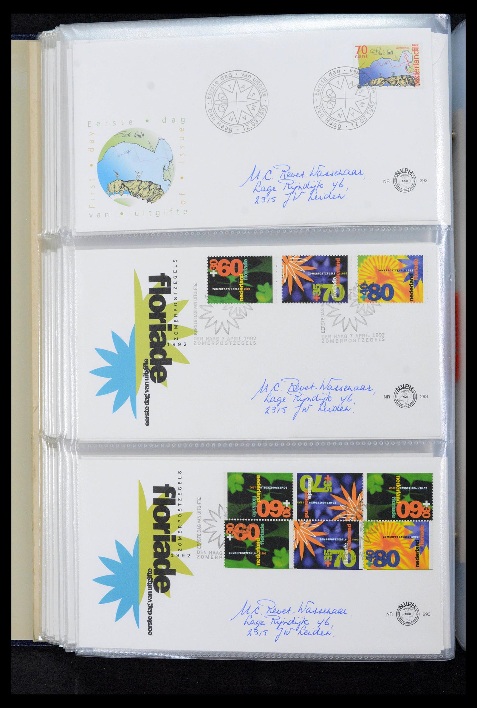 39132 0102 - Postzegelverzameling 39132 Nederland FDC's 1963-2017.