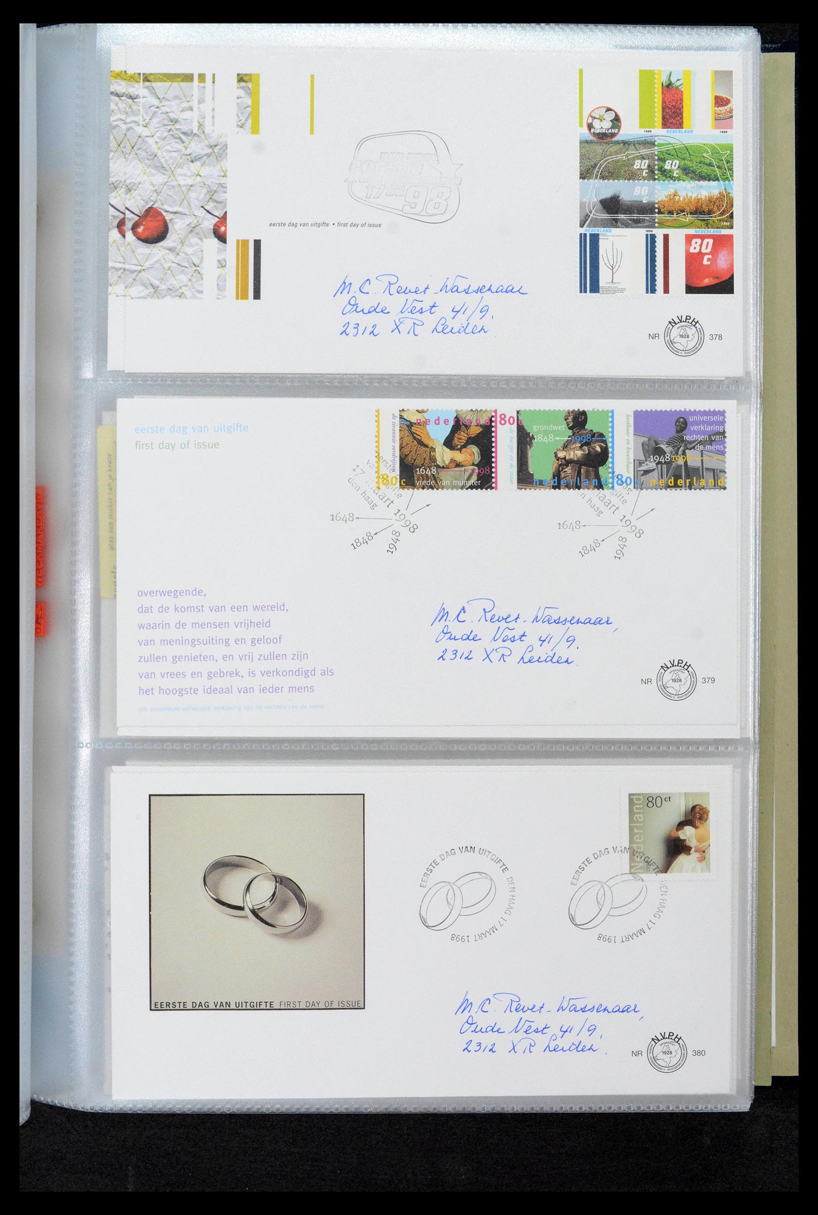 39132 0137 - Postzegelverzameling 39132 Nederland FDC's 1963-2017.