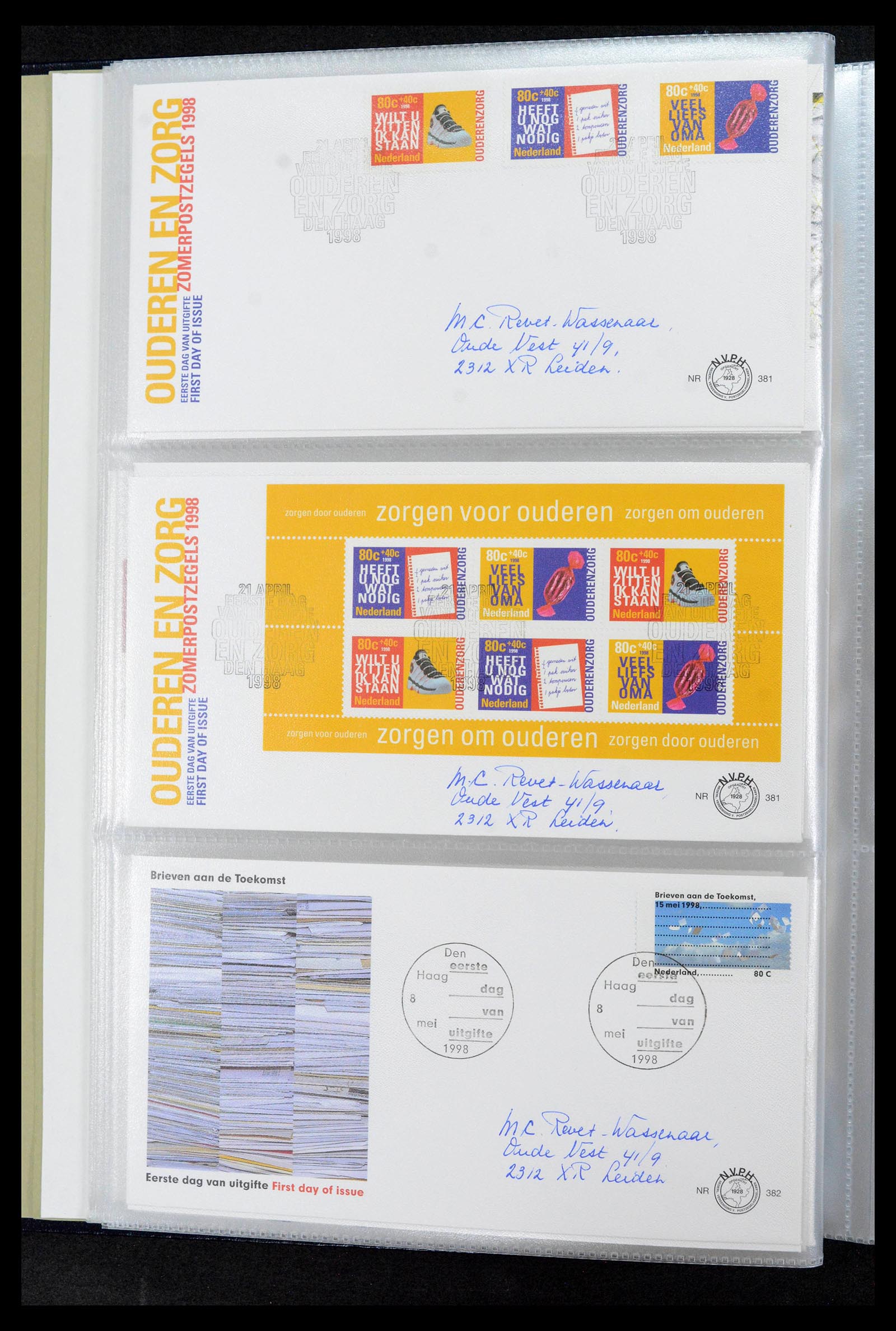 39132 0138 - Postzegelverzameling 39132 Nederland FDC's 1963-2017.
