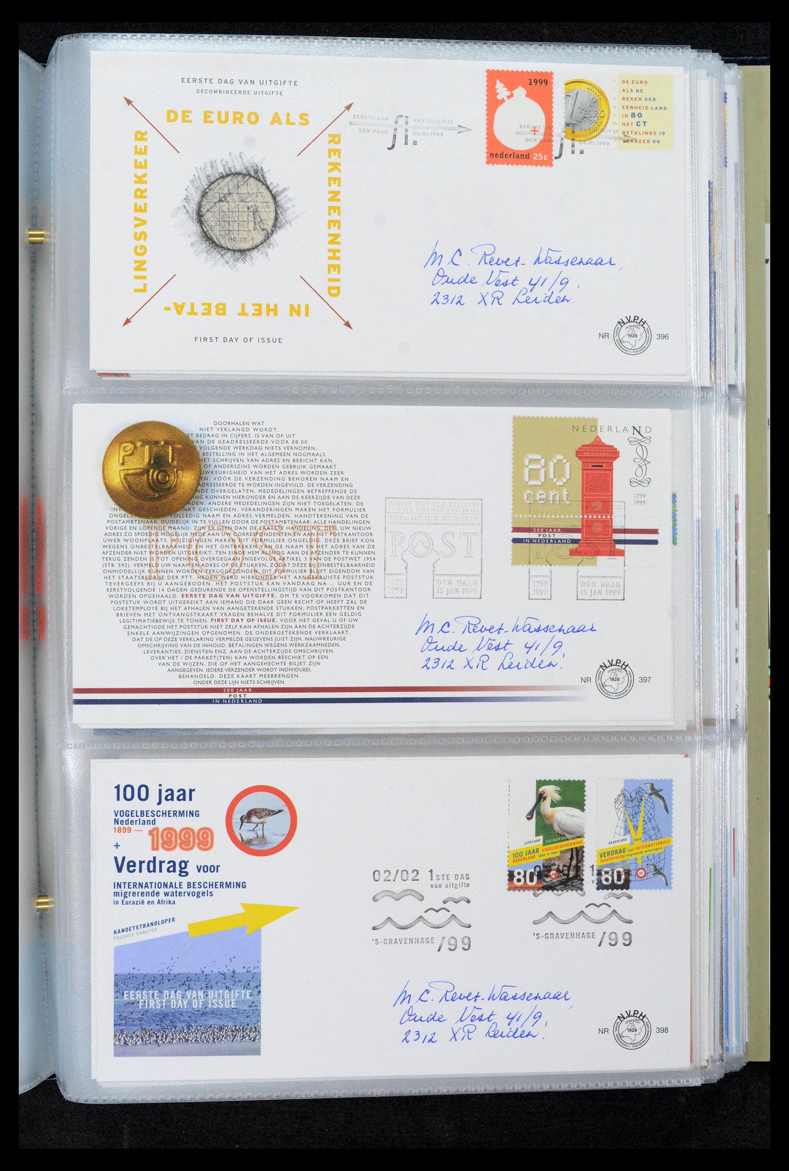 39132 0145 - Postzegelverzameling 39132 Nederland FDC's 1963-2017.