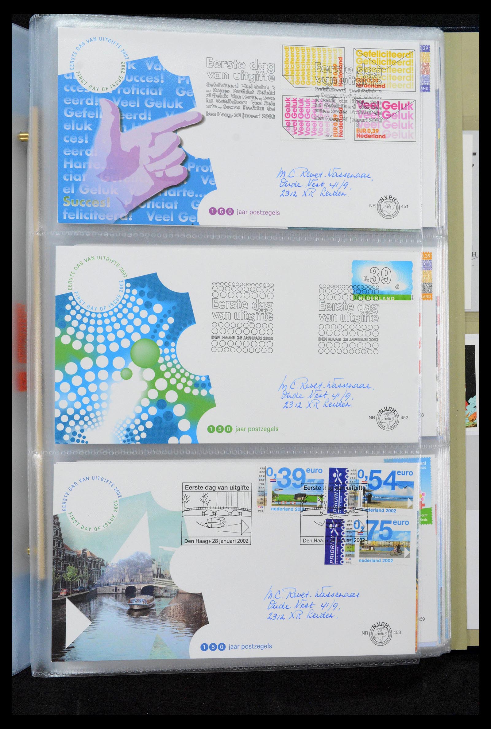 39132 0169 - Postzegelverzameling 39132 Nederland FDC's 1963-2017.