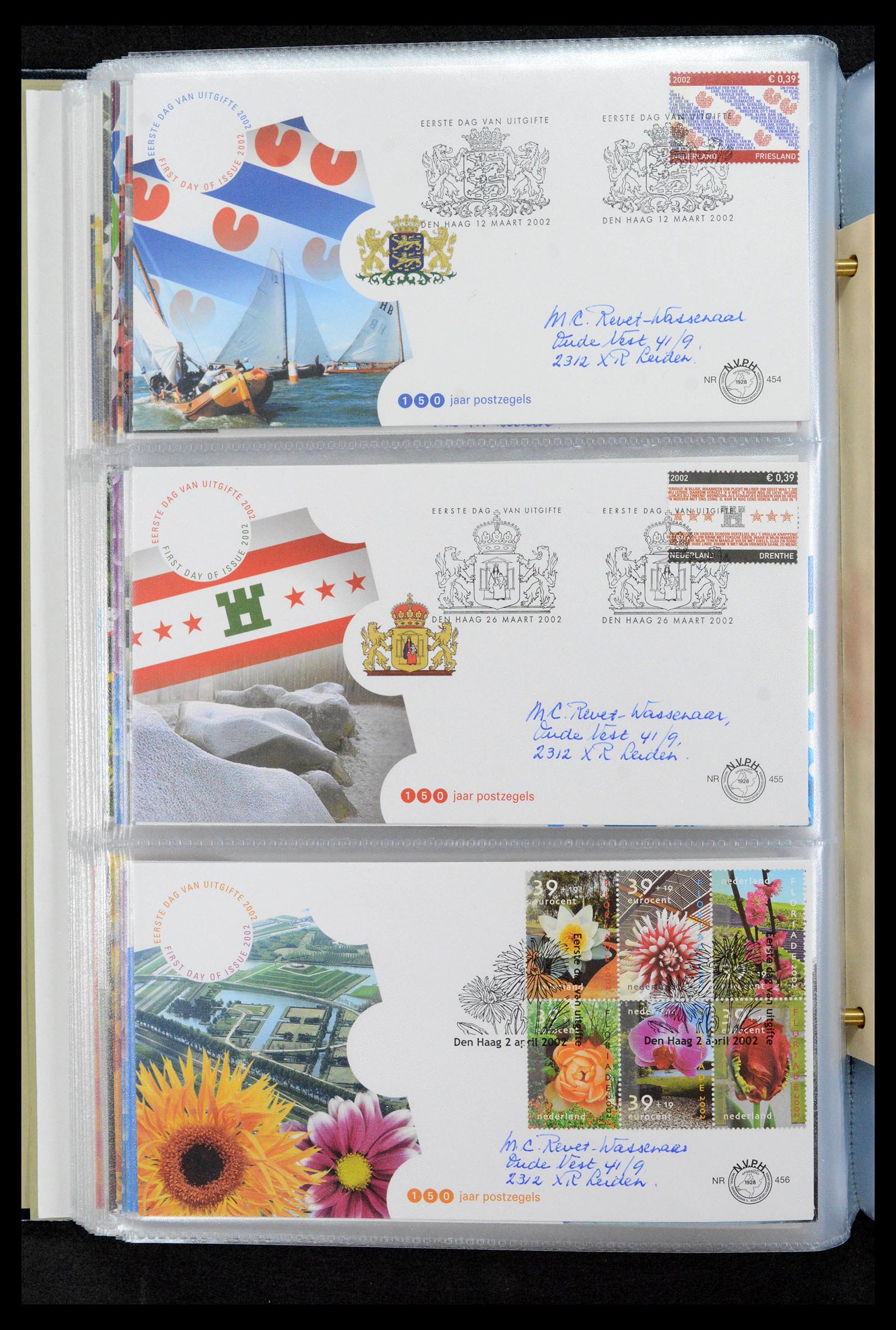 39132 0170 - Postzegelverzameling 39132 Nederland FDC's 1963-2017.