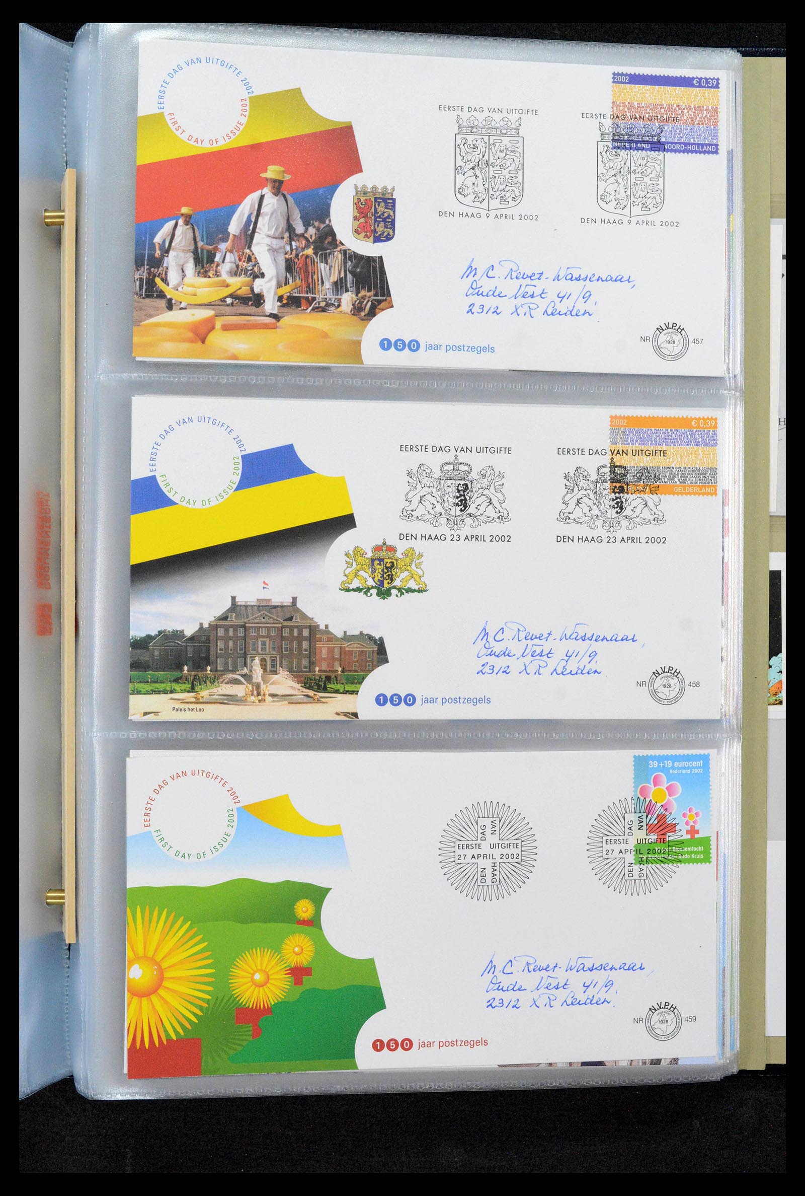 39132 0171 - Postzegelverzameling 39132 Nederland FDC's 1963-2017.