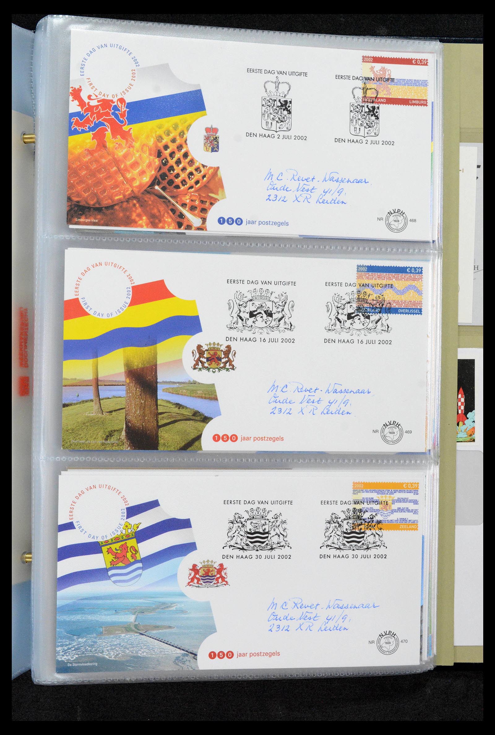 39132 0175 - Postzegelverzameling 39132 Nederland FDC's 1963-2017.