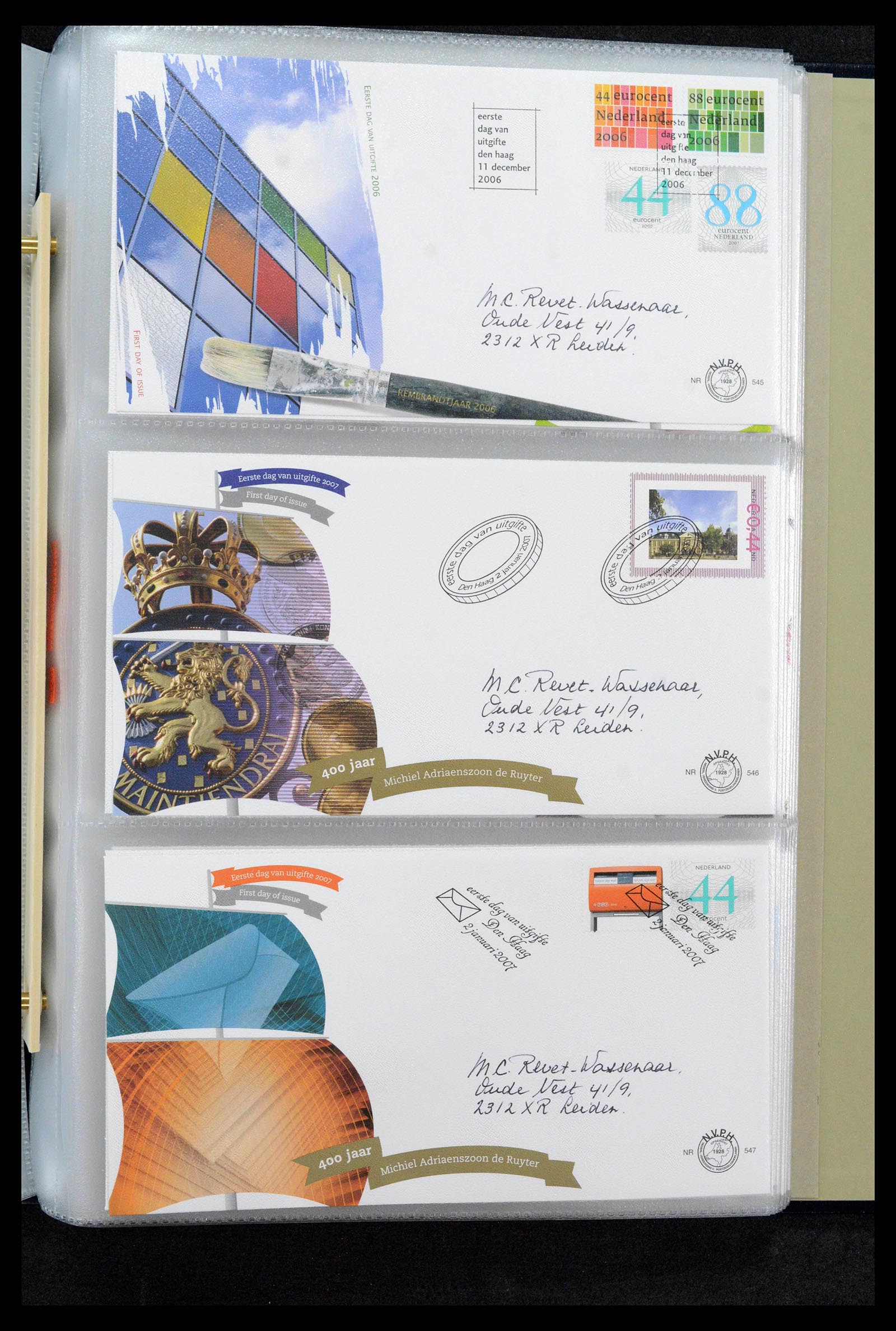 39132 0212 - Postzegelverzameling 39132 Nederland FDC's 1963-2017.