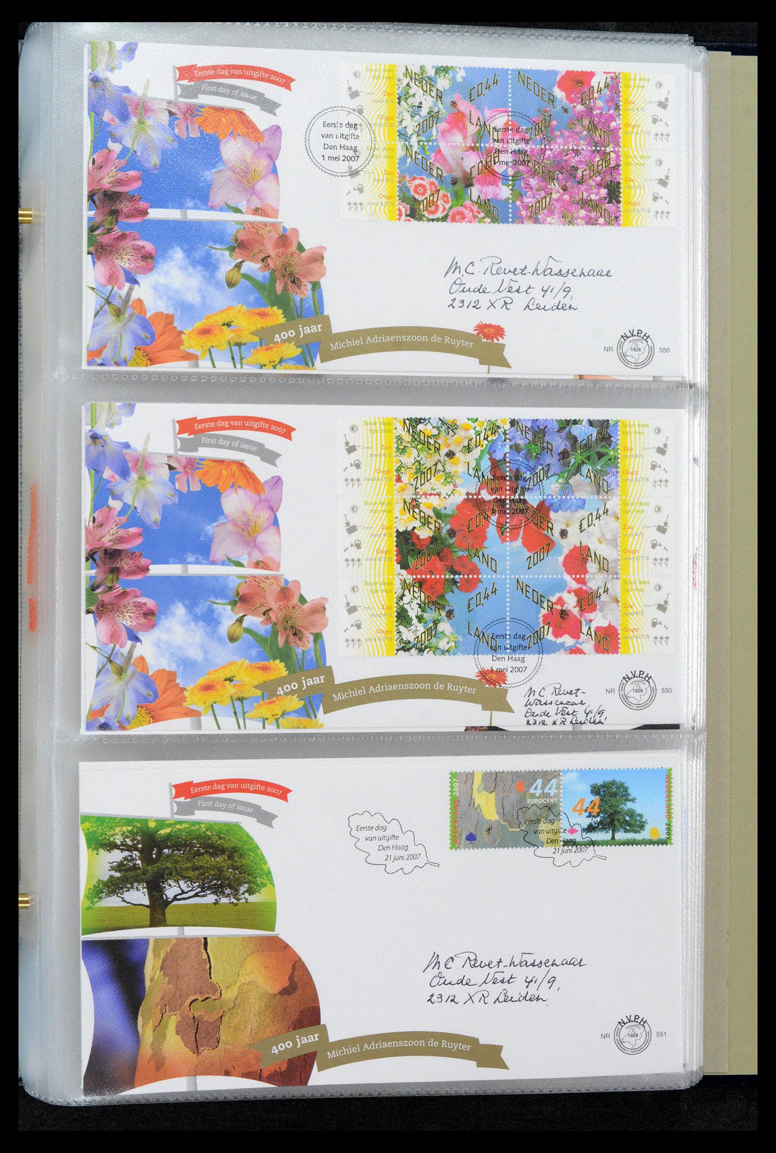 39132 0214 - Postzegelverzameling 39132 Nederland FDC's 1963-2017.