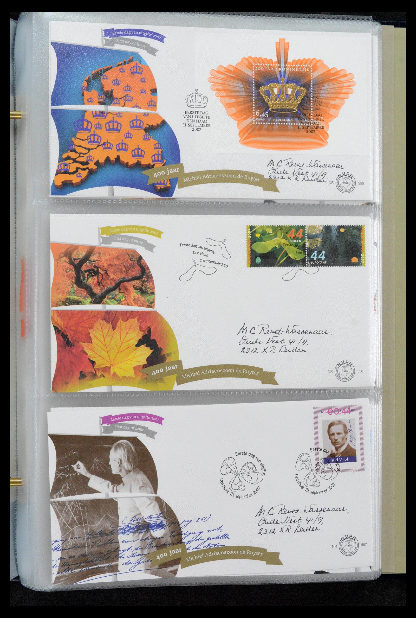 39132 0216 - Postzegelverzameling 39132 Nederland FDC's 1963-2017.