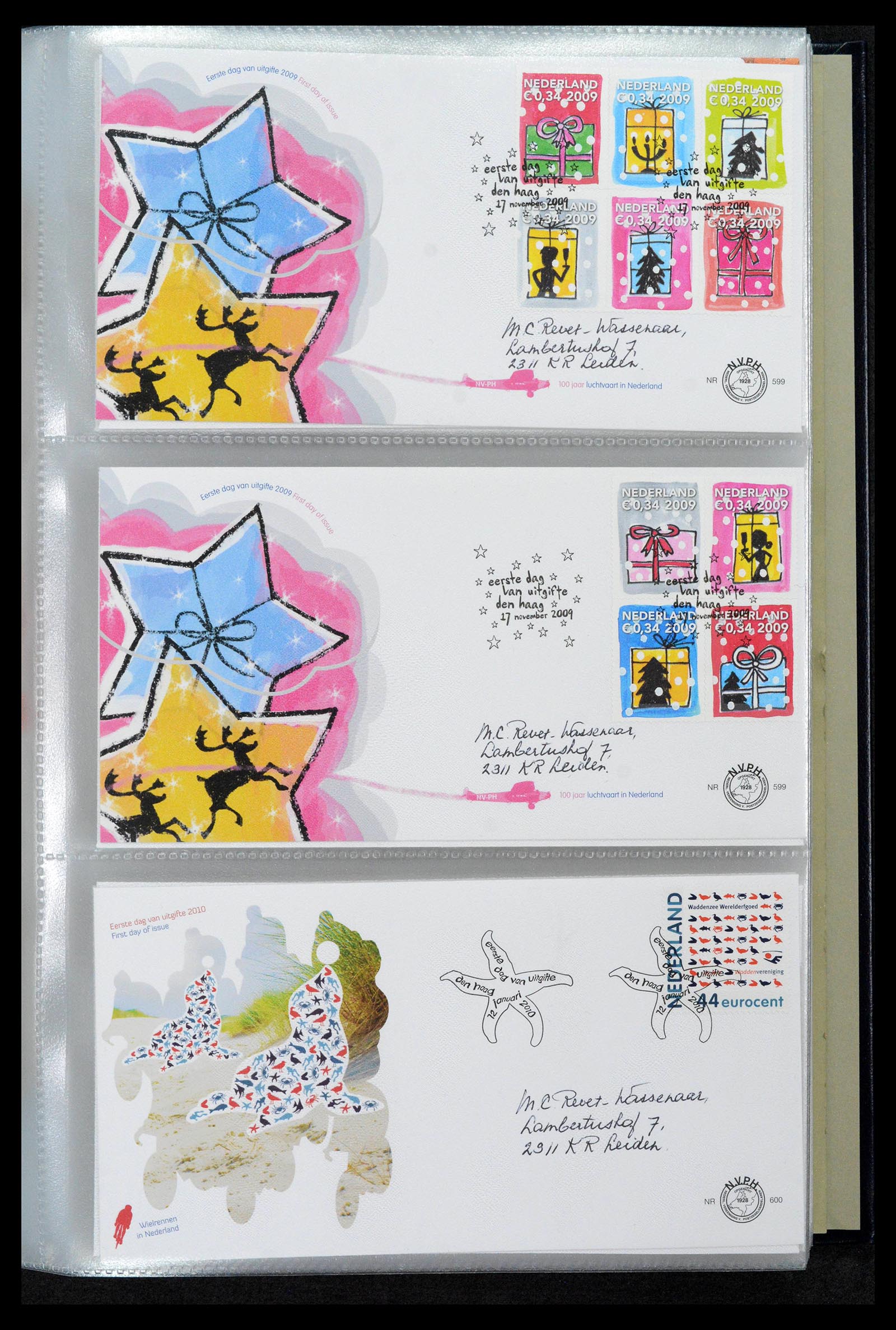 39132 0234 - Postzegelverzameling 39132 Nederland FDC's 1963-2017.