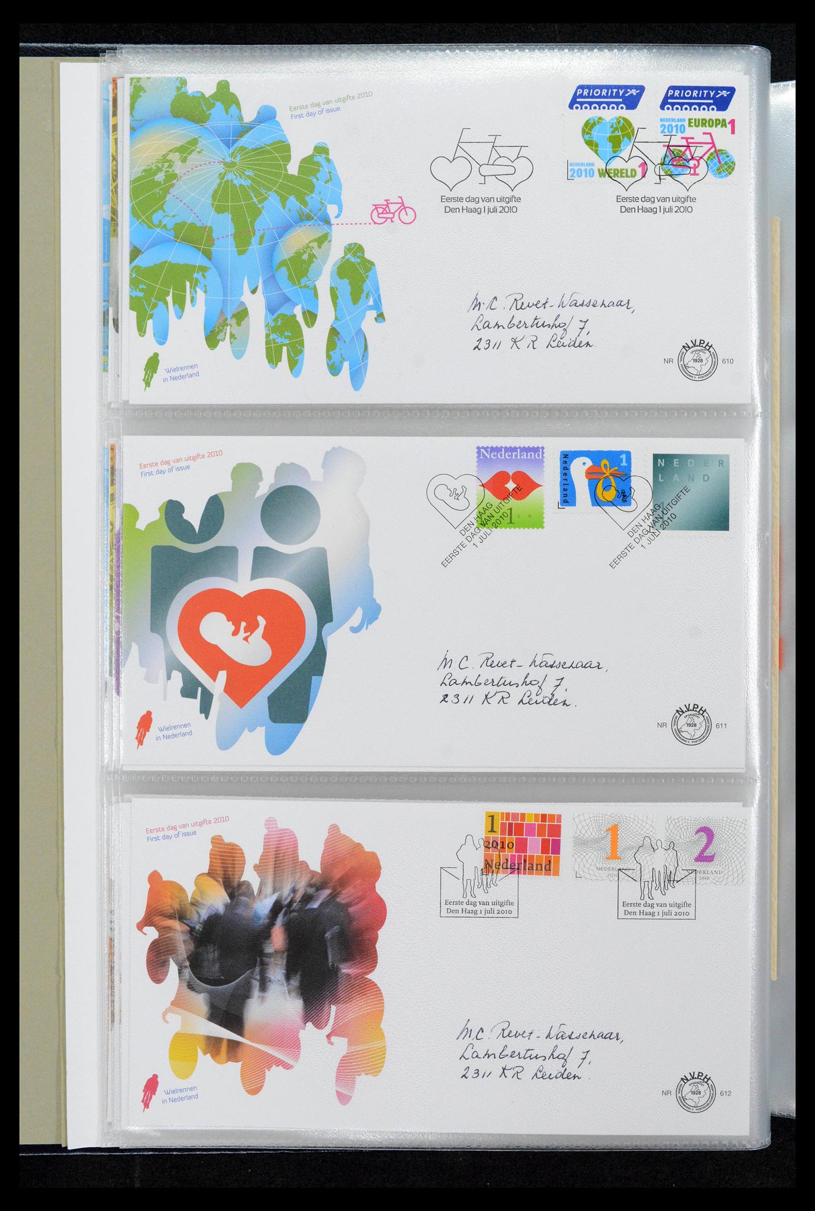 39132 0239 - Postzegelverzameling 39132 Nederland FDC's 1963-2017.