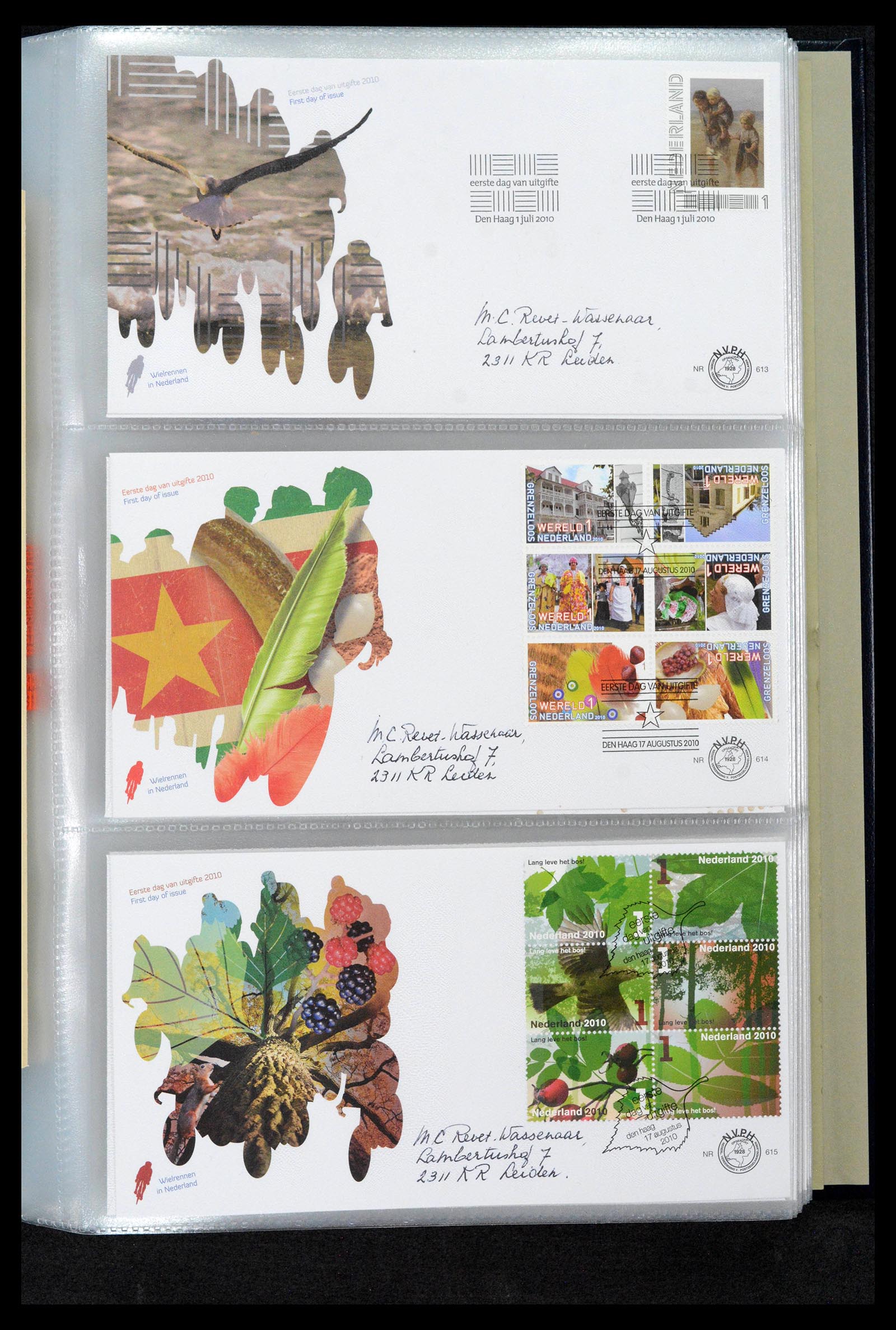 39132 0240 - Postzegelverzameling 39132 Nederland FDC's 1963-2017.