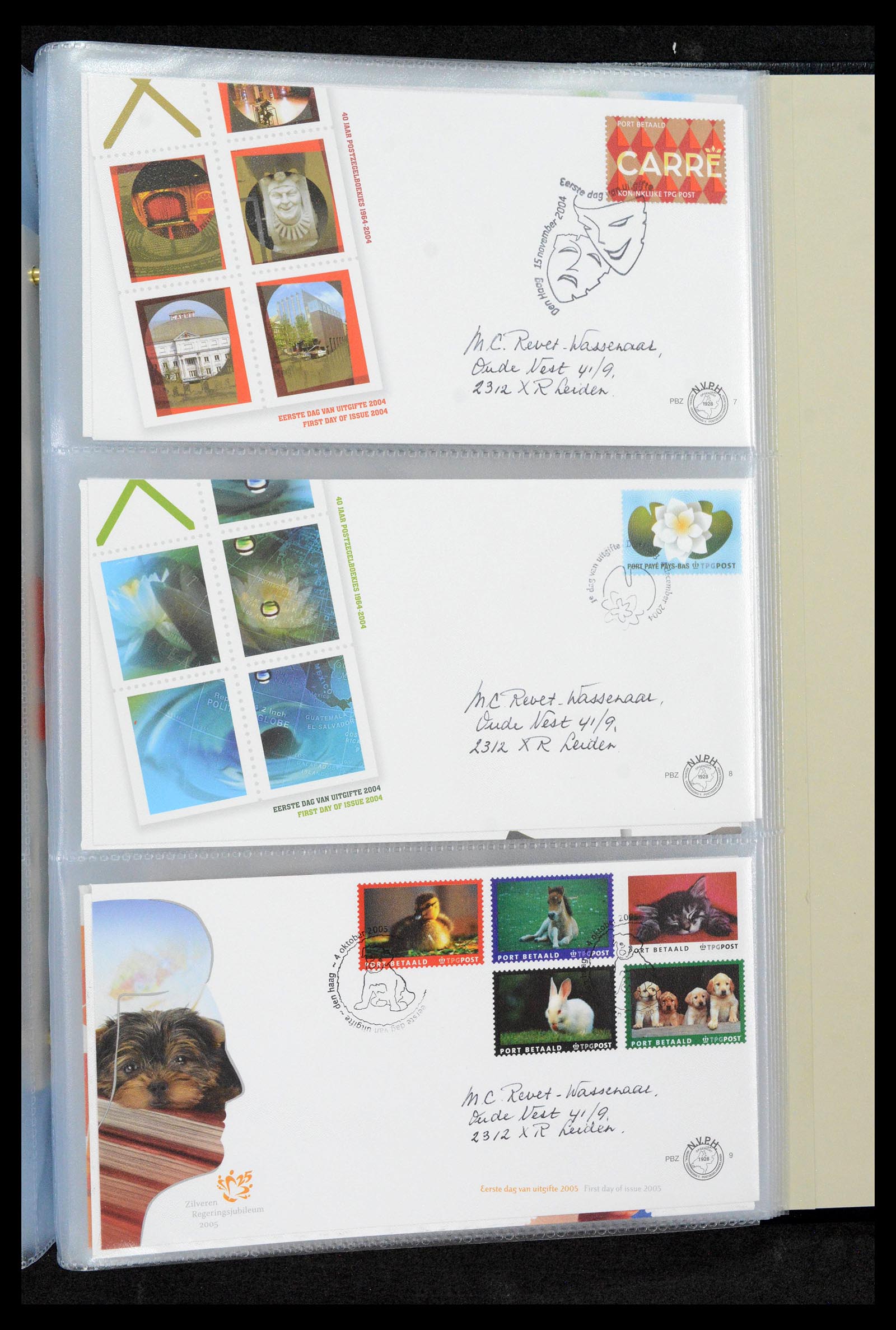 39132 0310 - Postzegelverzameling 39132 Nederland FDC's 1963-2017.