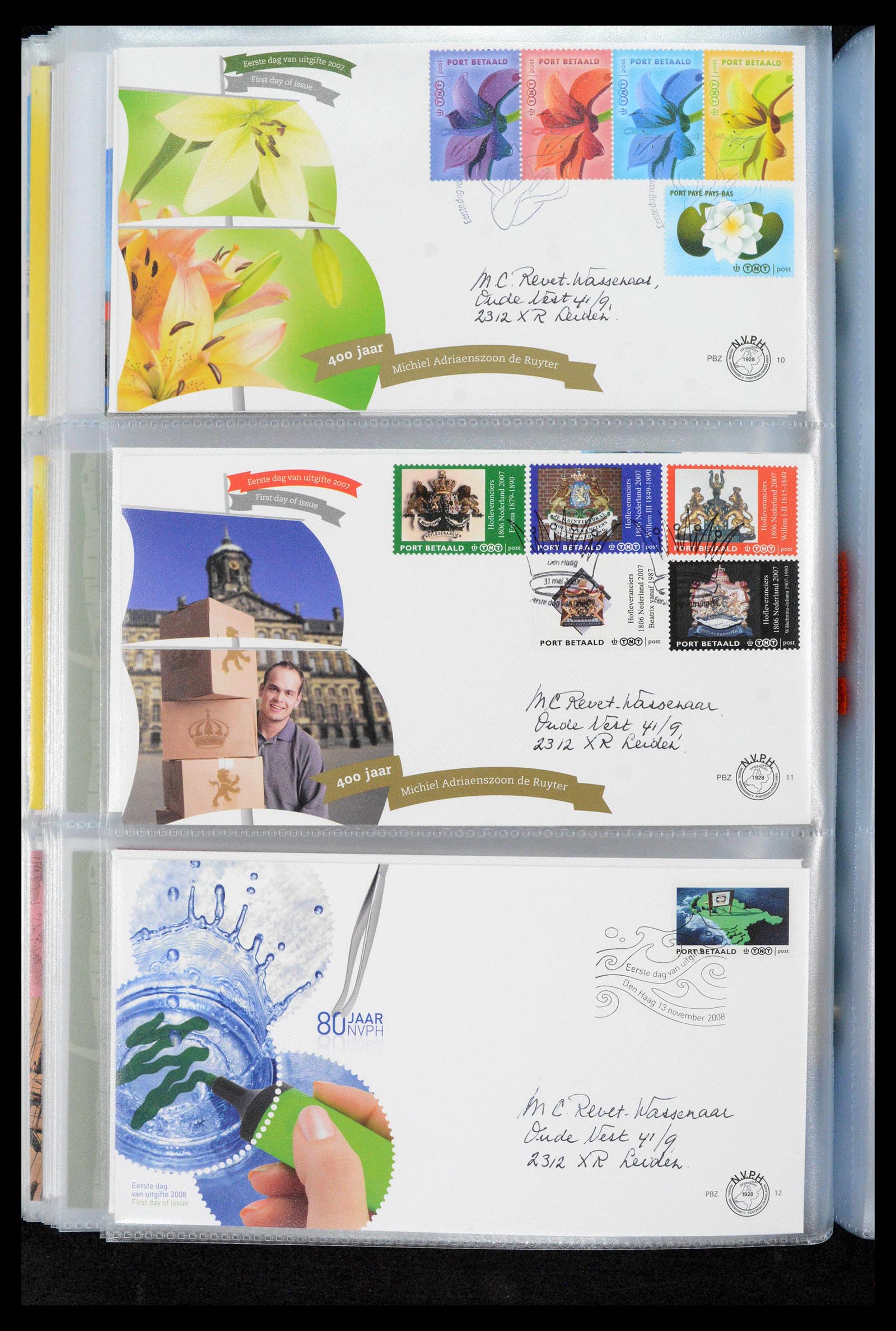 39132 0311 - Postzegelverzameling 39132 Nederland FDC's 1963-2017.