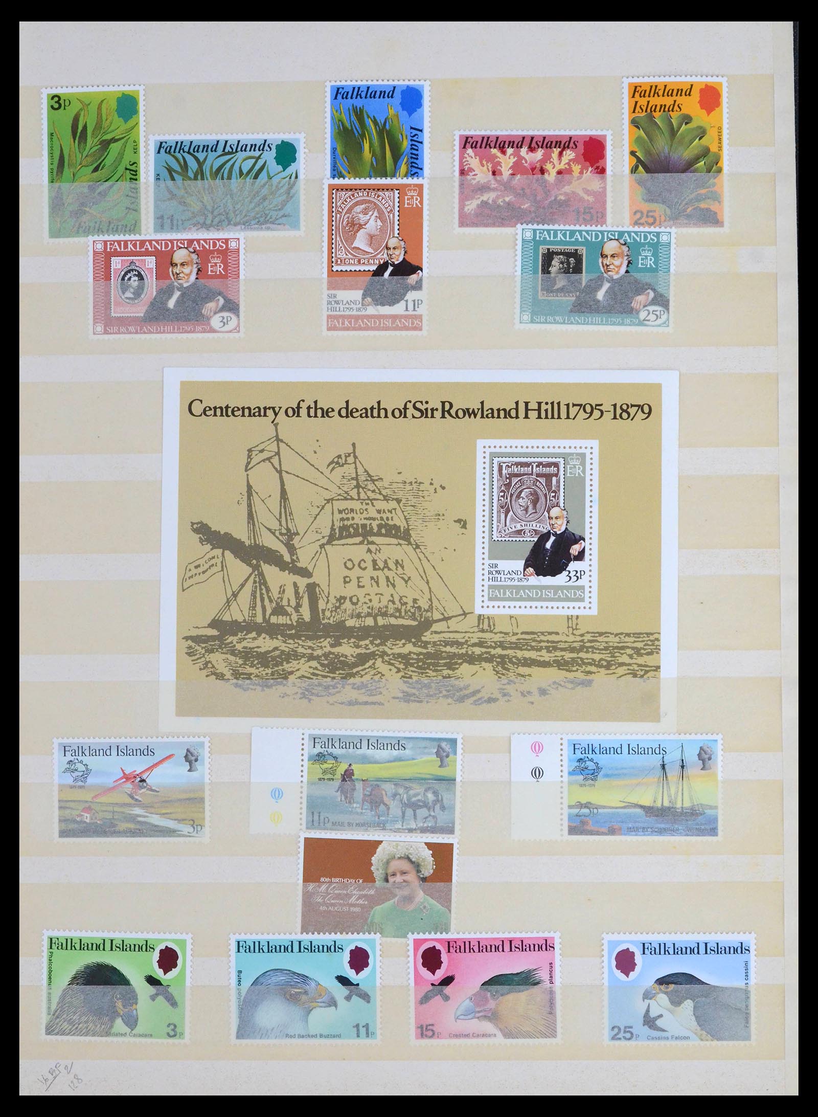 39139 0006 - Stamp collection 39139 Falkland Islands 1891-1988.