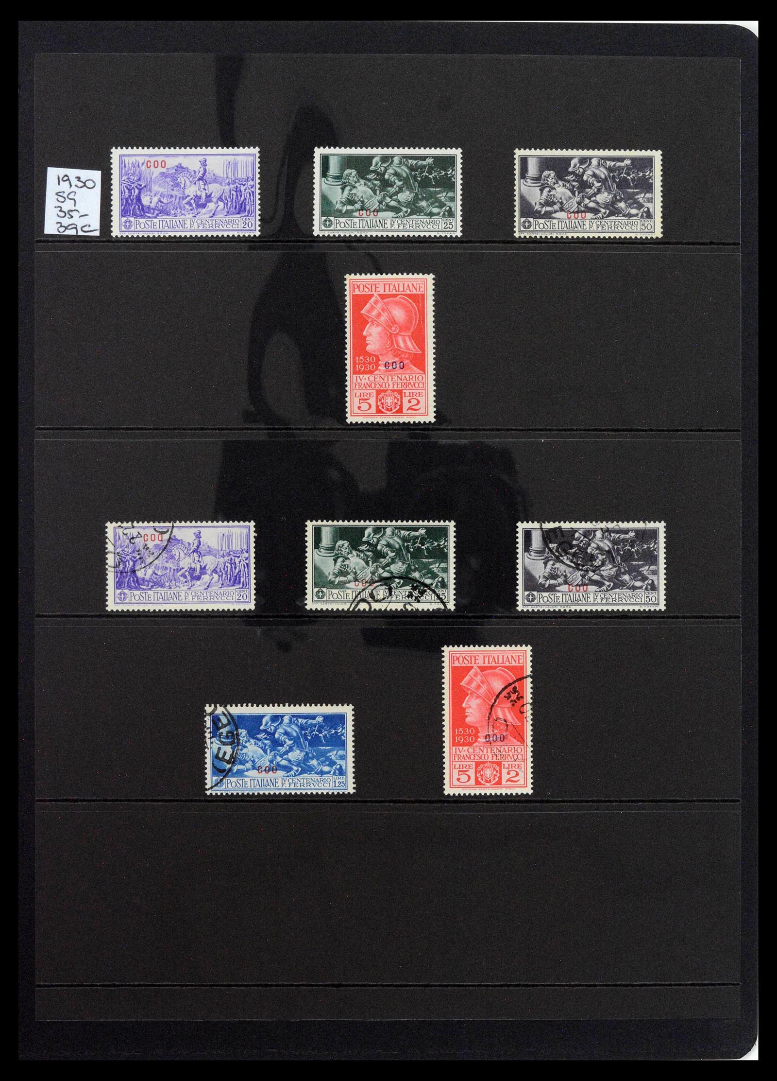 39140 0082 - Stamp collection 39140 Italian colonies 1874-1941.