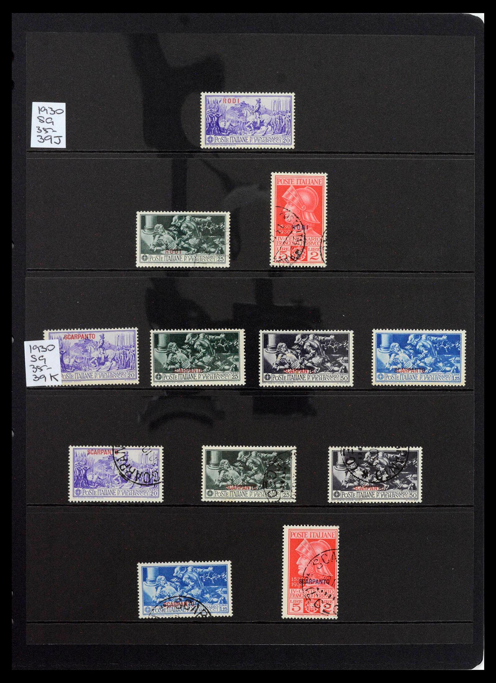 39140 0088 - Stamp collection 39140 Italian colonies 1874-1941.