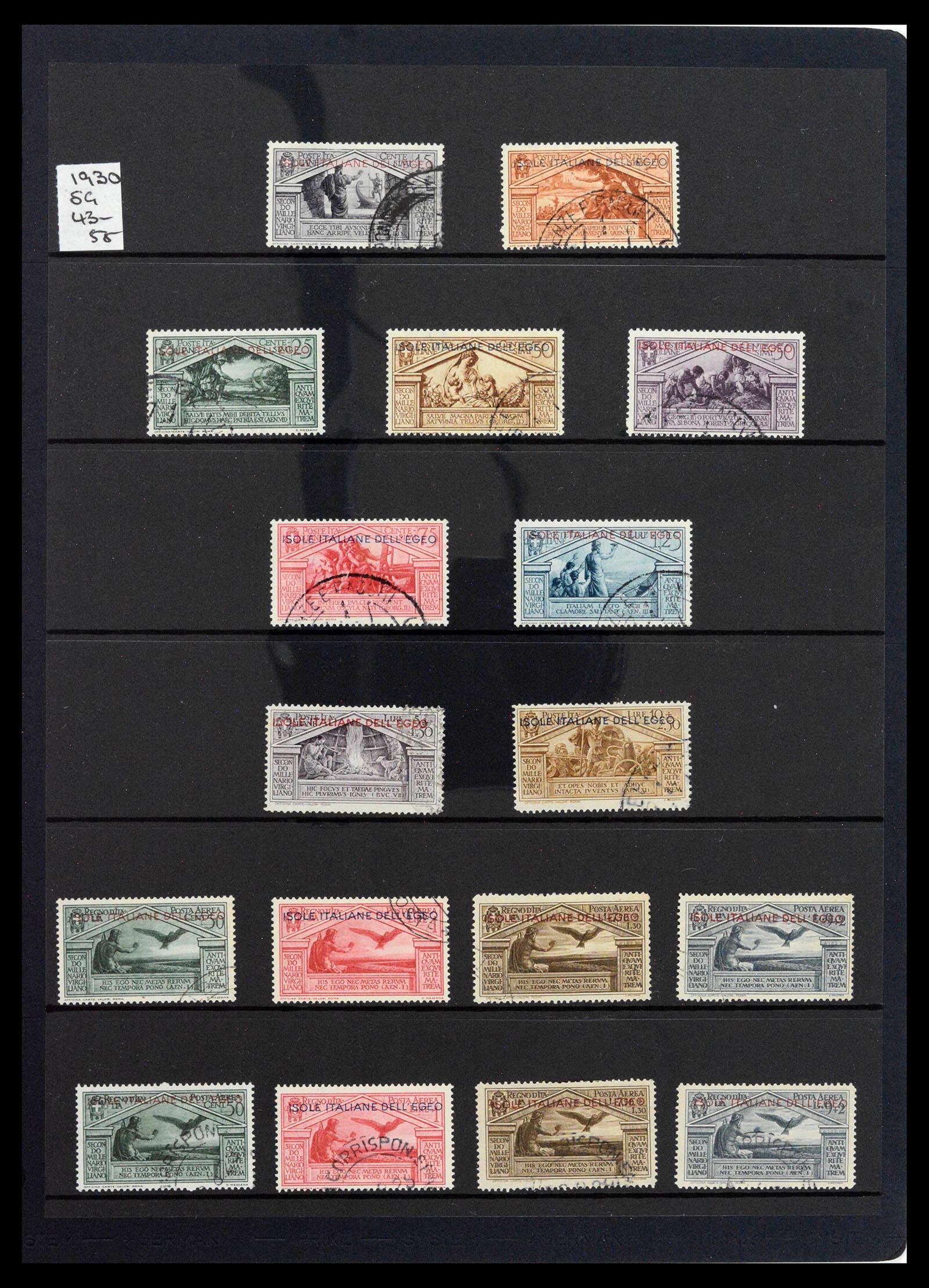 39140 0090 - Stamp collection 39140 Italian colonies 1874-1941.