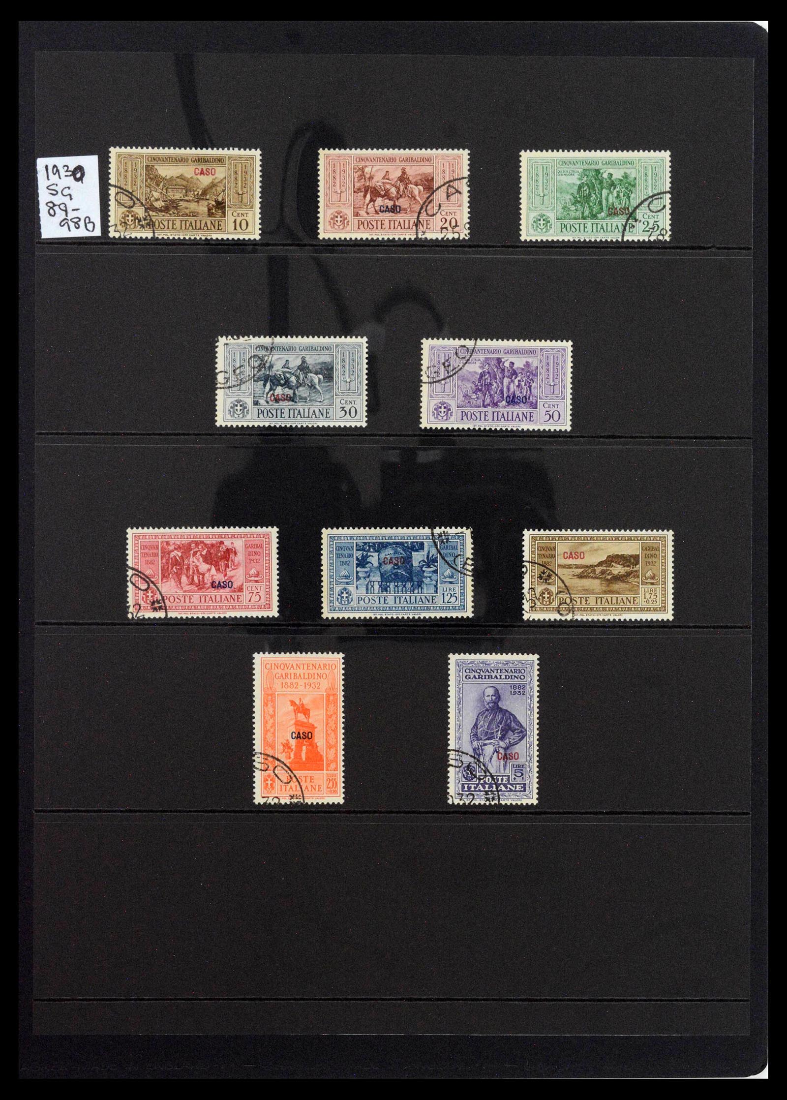 39140 0097 - Stamp collection 39140 Italian colonies 1874-1941.