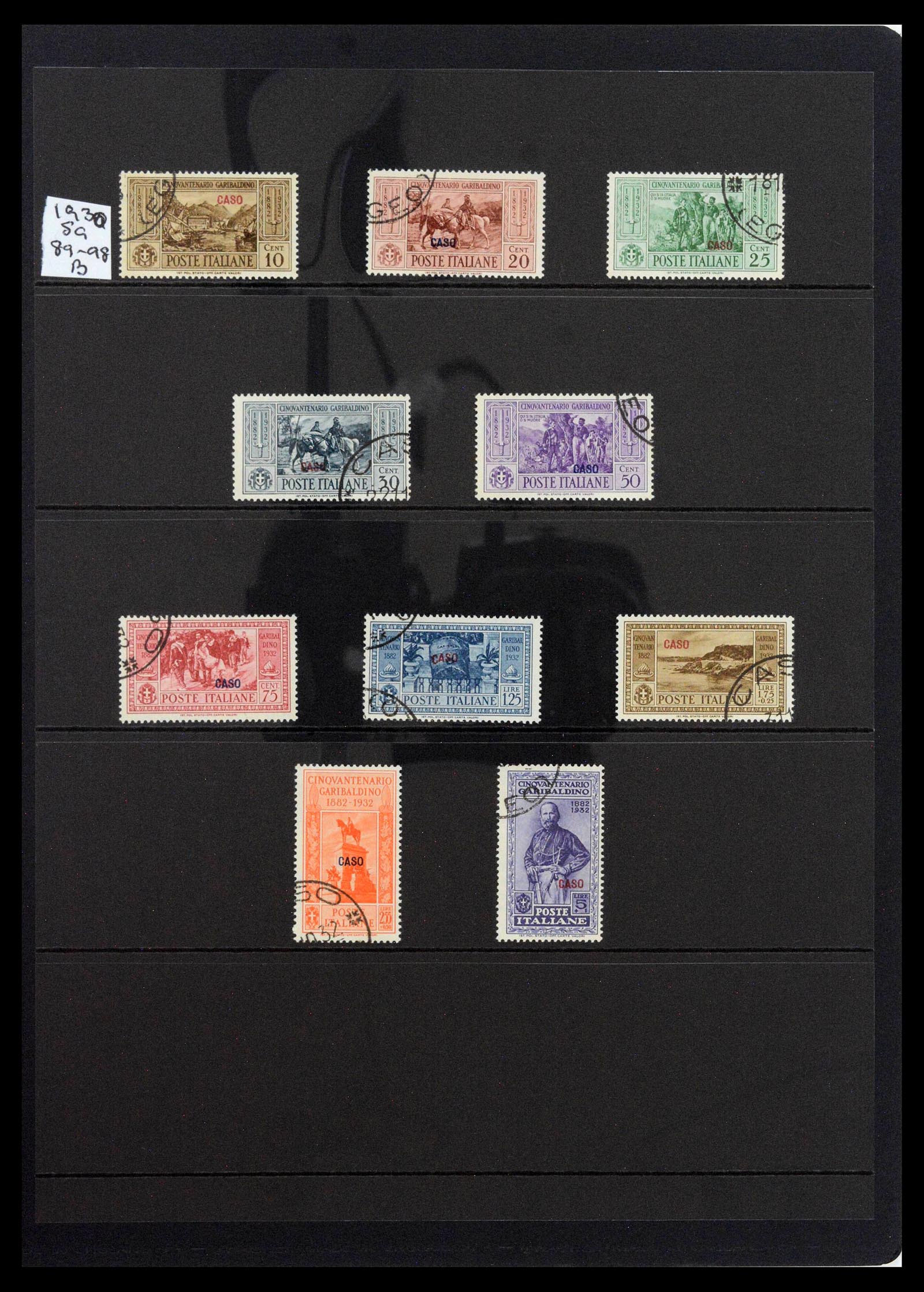 39140 0098 - Stamp collection 39140 Italian colonies 1874-1941.