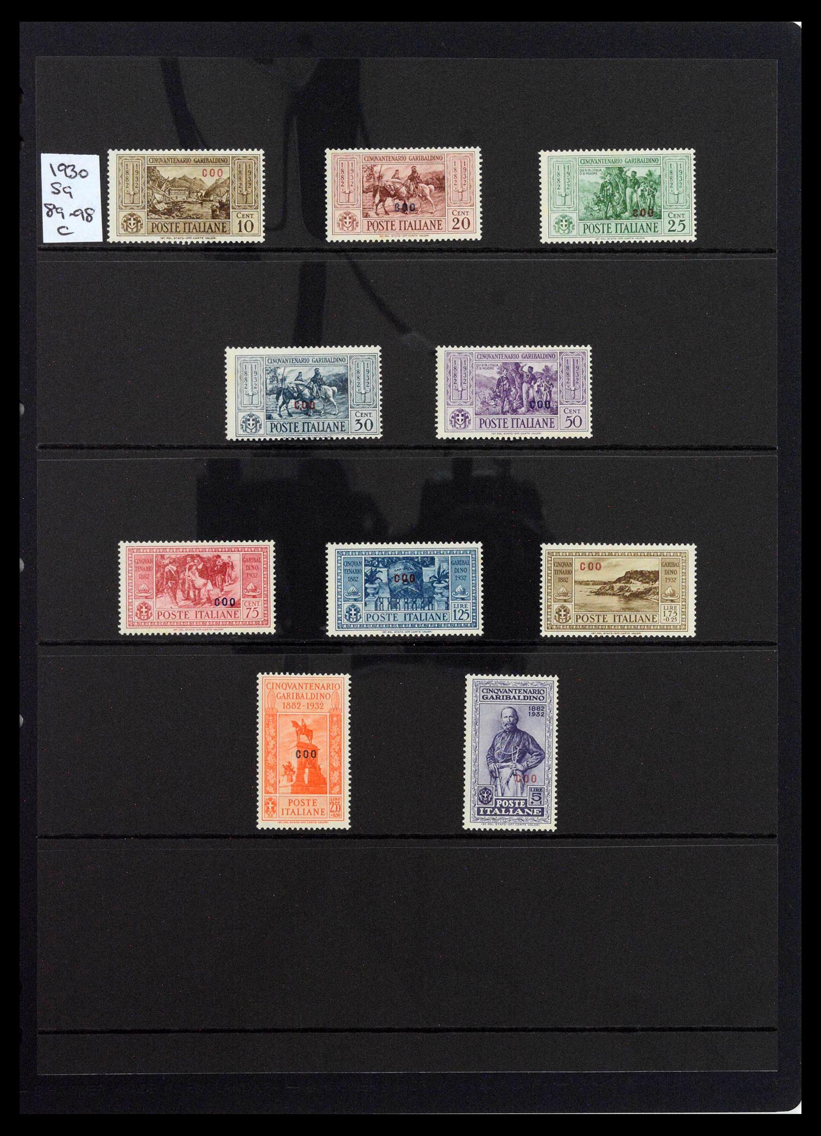 39140 0099 - Stamp collection 39140 Italian colonies 1874-1941.