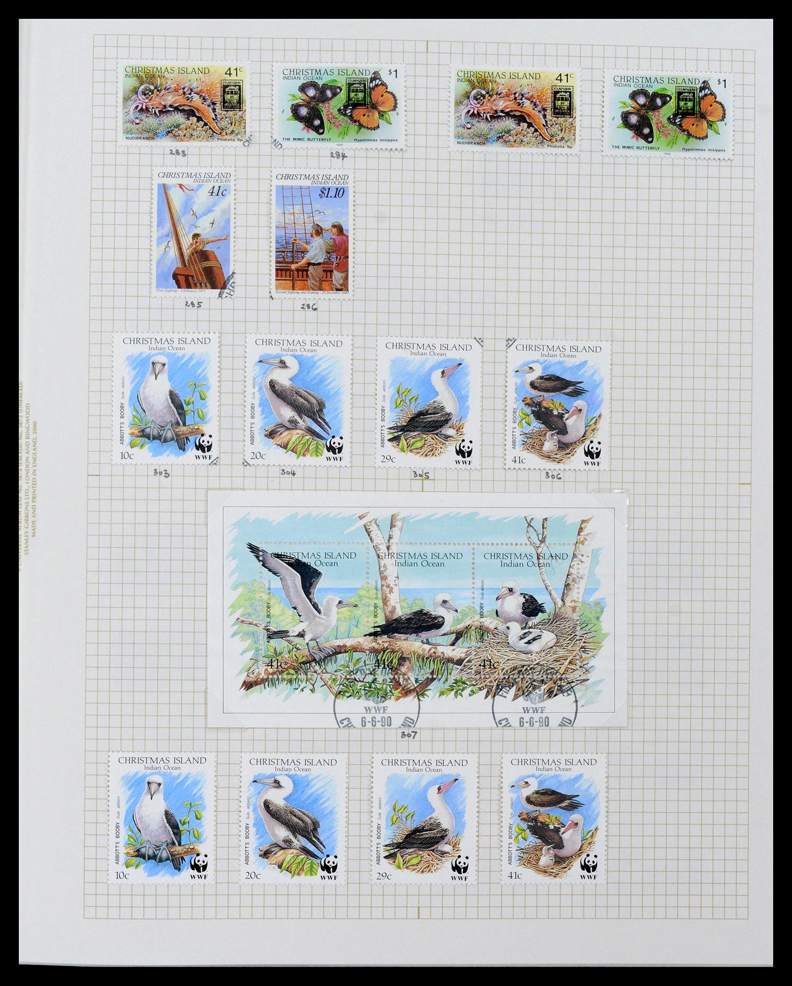 39152 0038 - Postzegelverzameling 39152 Engelse koloniën 1920-2002.