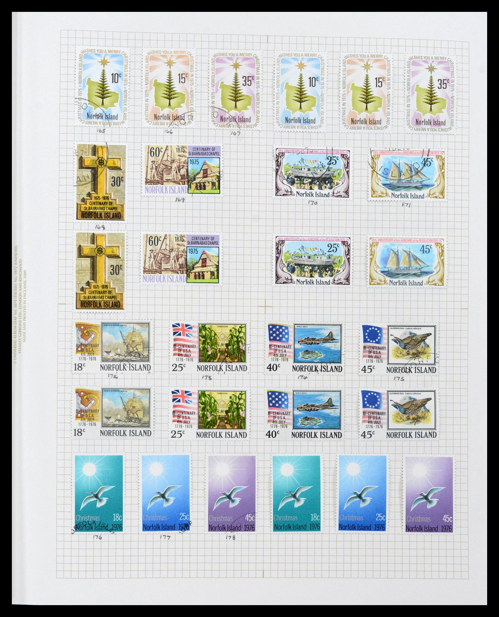 39152 0064 - Postzegelverzameling 39152 Engelse koloniën 1920-2002.