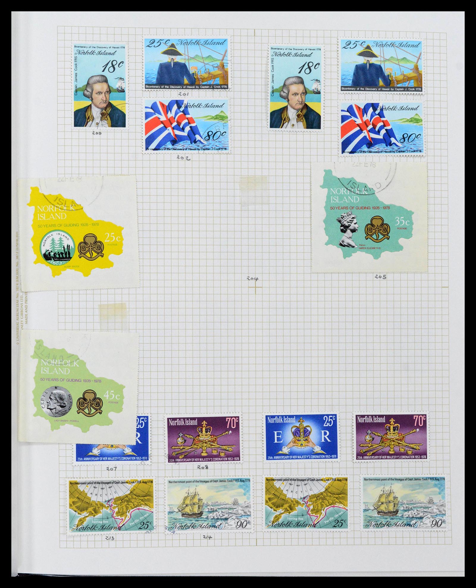 39152 0066 - Postzegelverzameling 39152 Engelse koloniën 1920-2002.