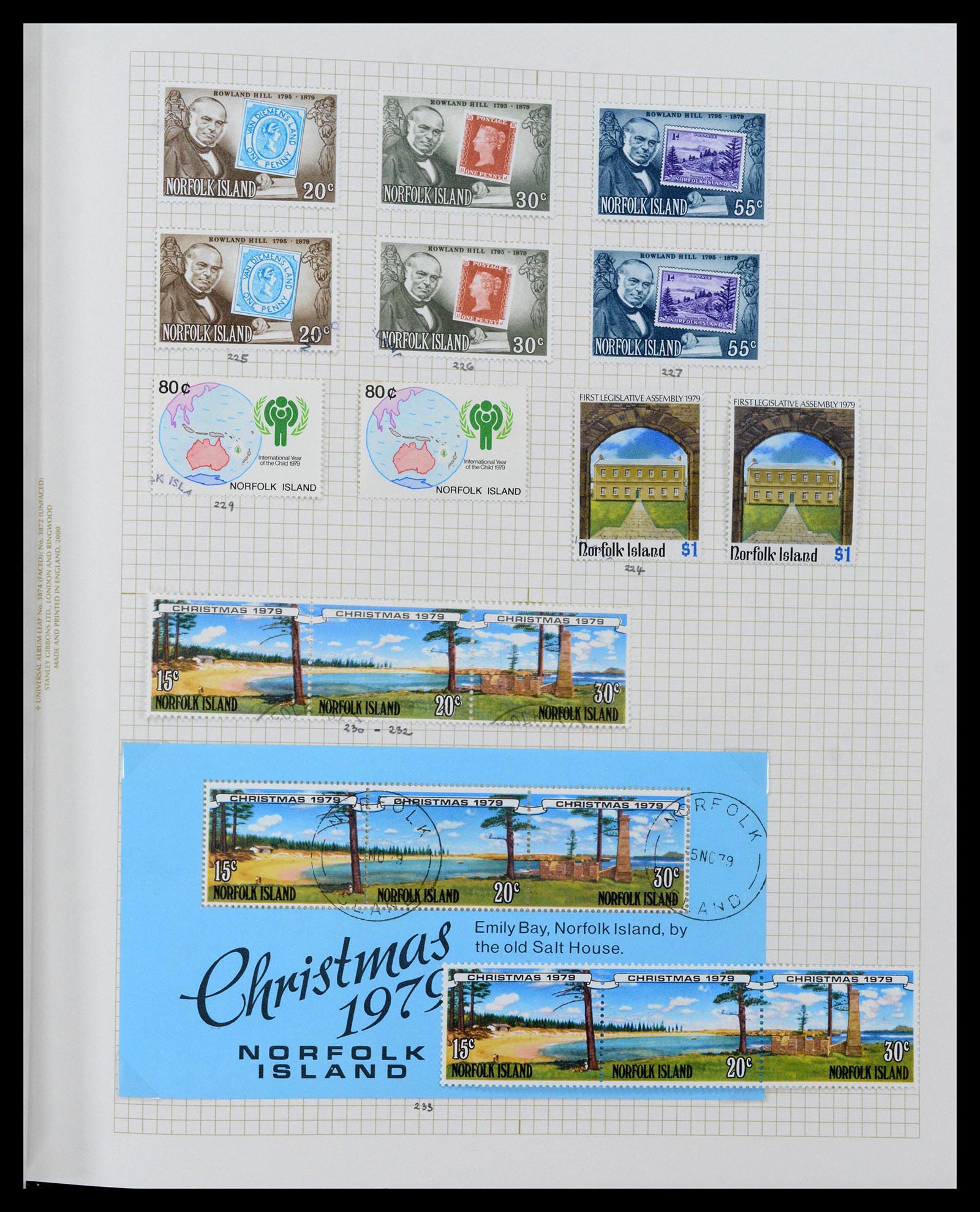 39152 0068 - Postzegelverzameling 39152 Engelse koloniën 1920-2002.