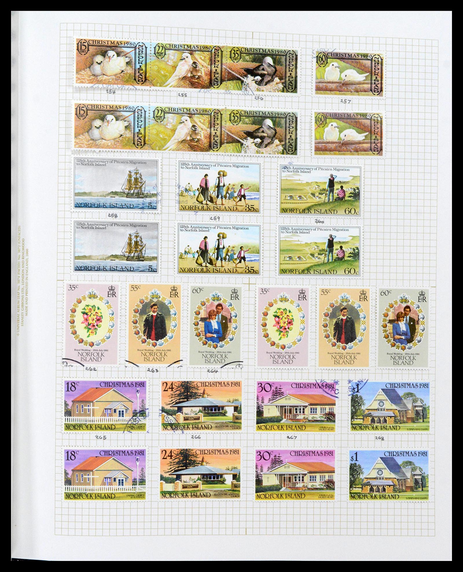39152 0070 - Postzegelverzameling 39152 Engelse koloniën 1920-2002.