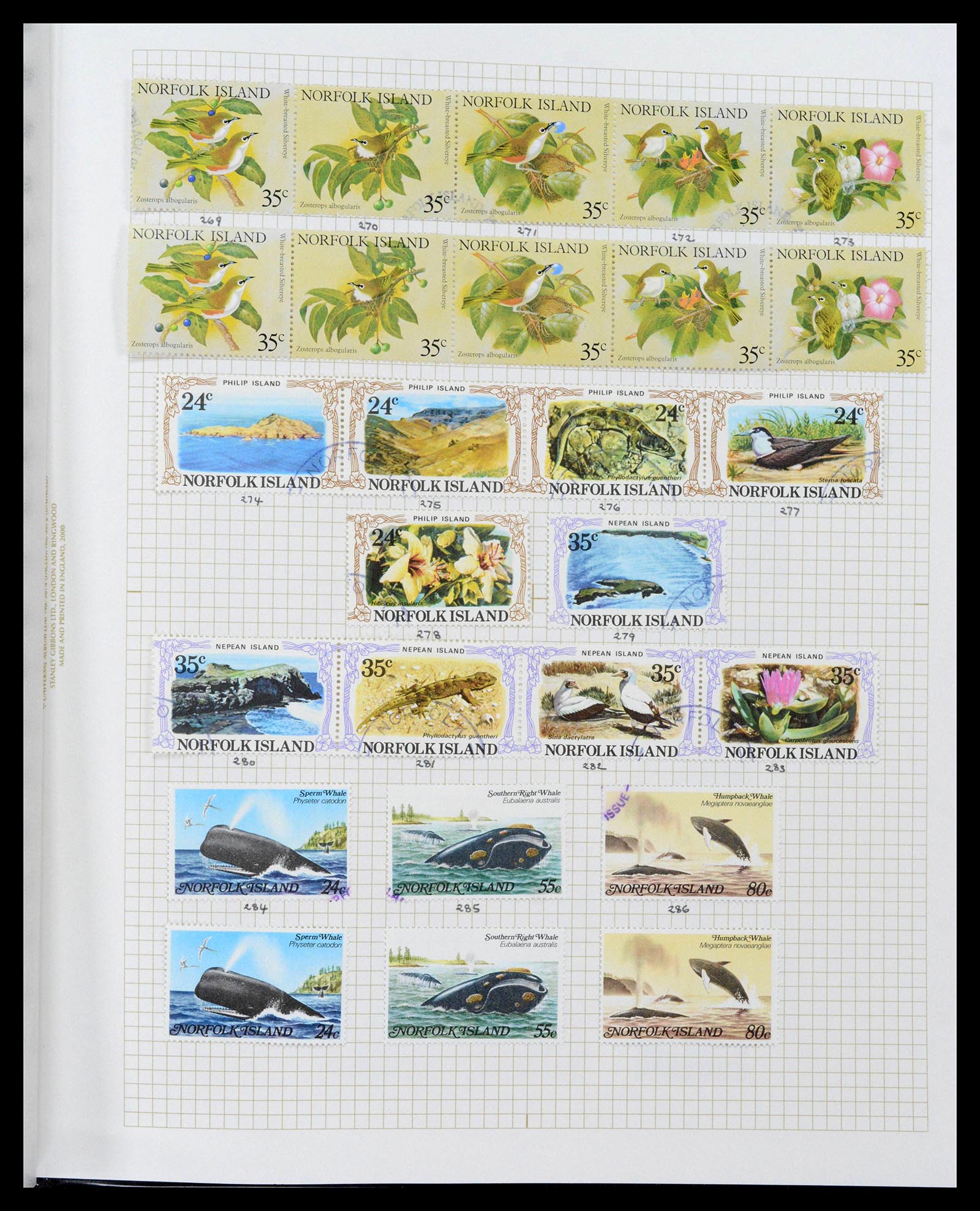 39152 0071 - Postzegelverzameling 39152 Engelse koloniën 1920-2002.