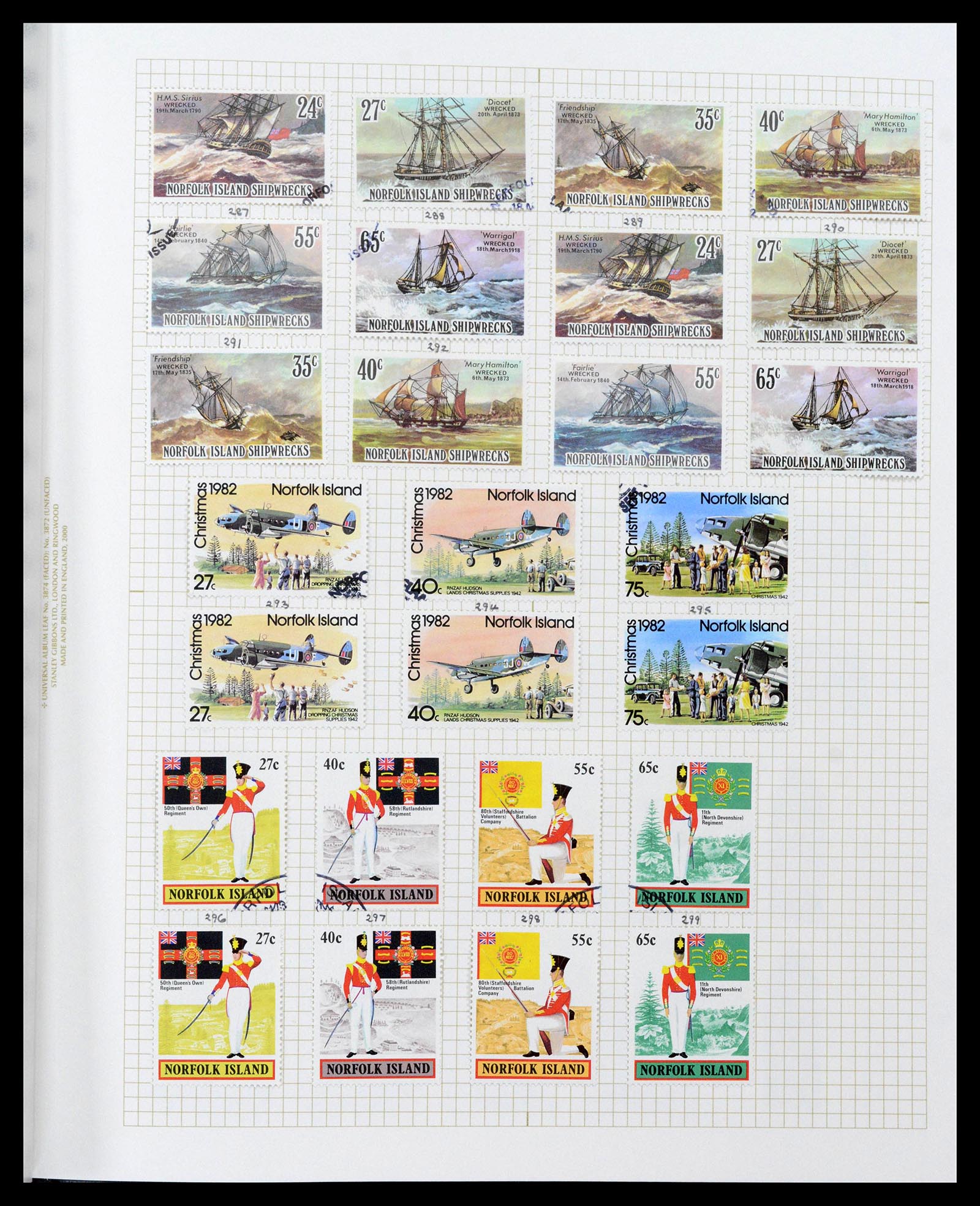 39152 0072 - Postzegelverzameling 39152 Engelse koloniën 1920-2002.