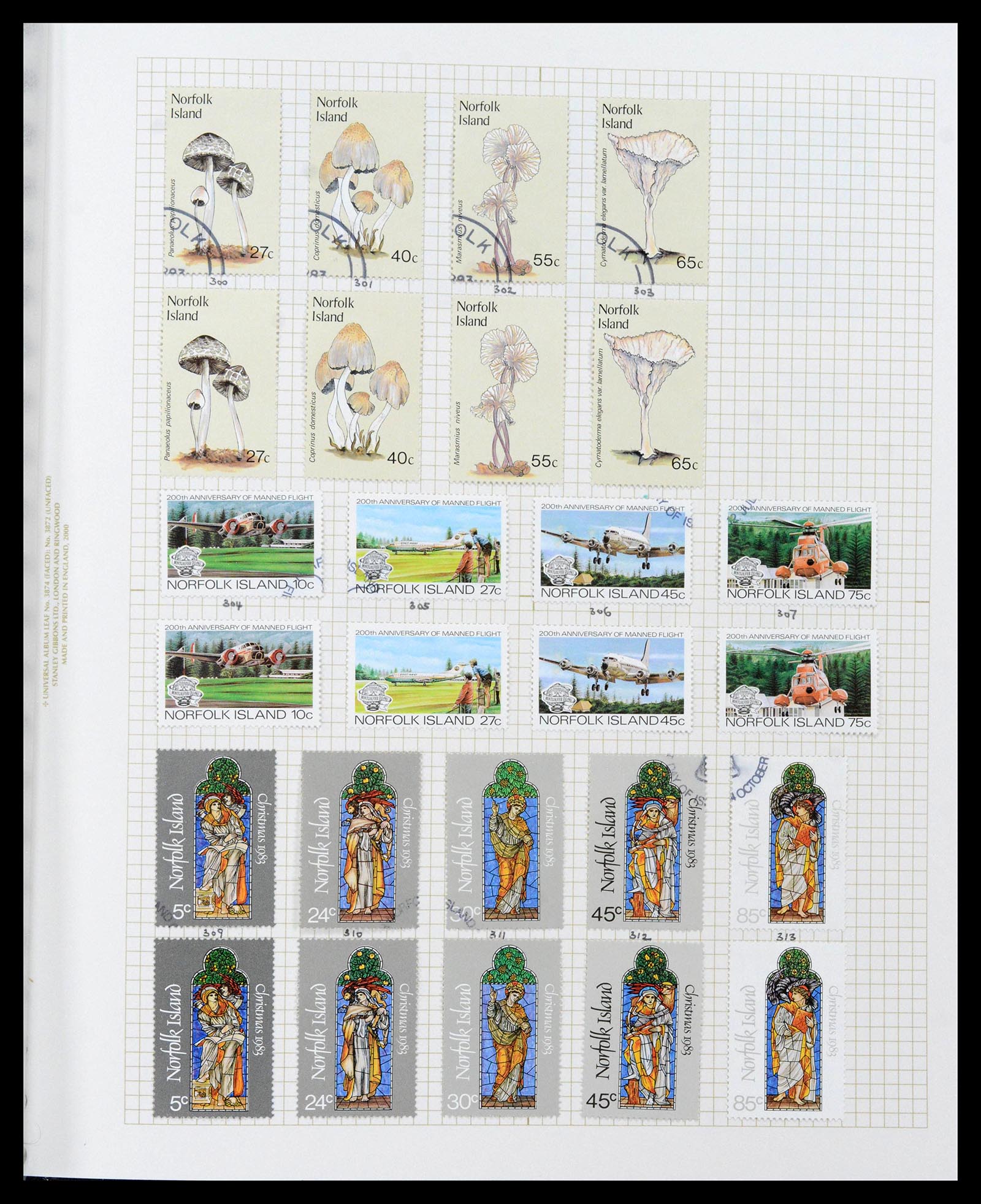 39152 0073 - Postzegelverzameling 39152 Engelse koloniën 1920-2002.