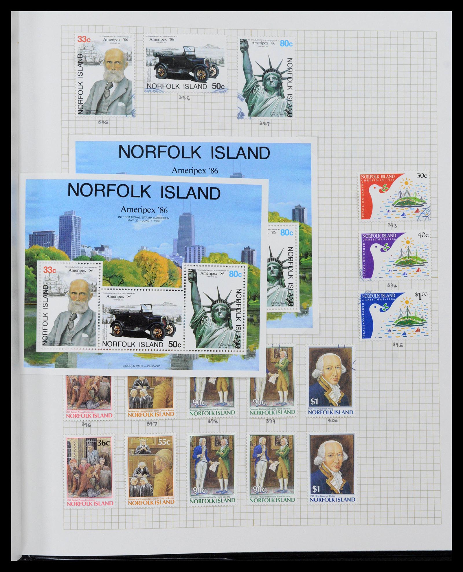39152 0080 - Postzegelverzameling 39152 Engelse koloniën 1920-2002.
